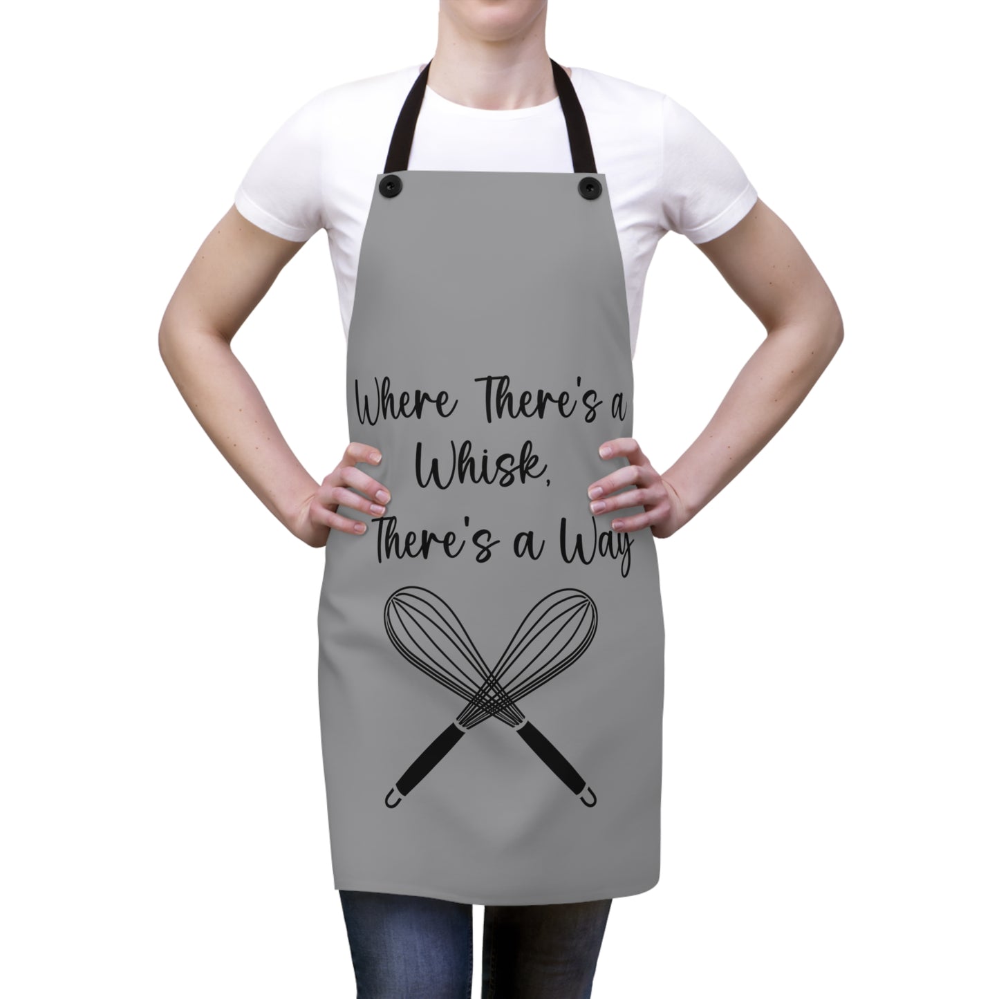 "Where there's a whisk, there's a way" Apron W404bg