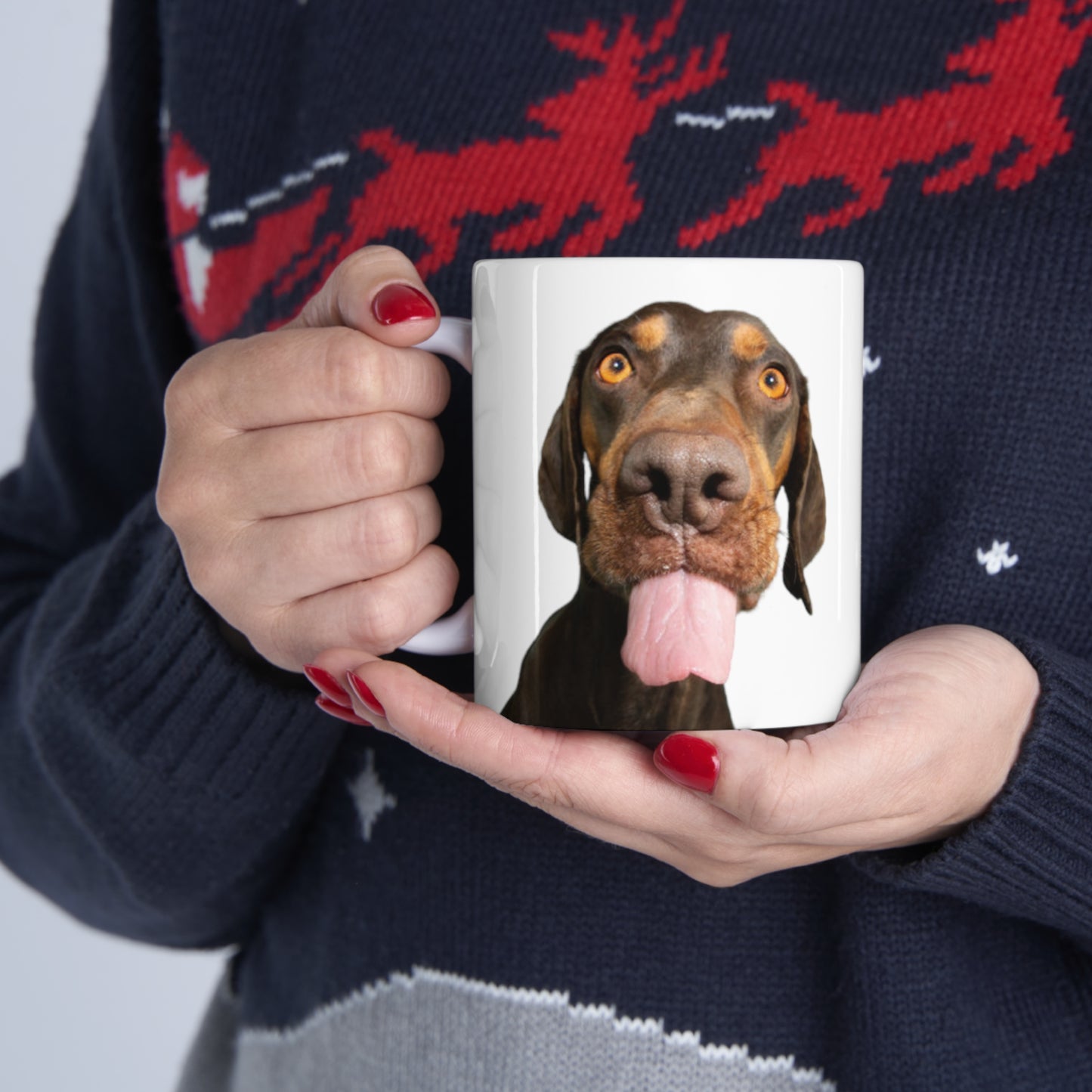 Ceramic Mug 11oz dog.402a