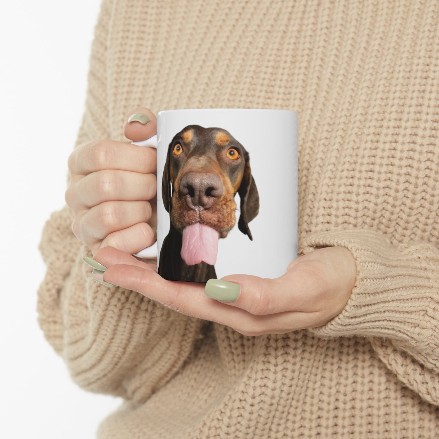 Ceramic Mug 11oz dog.402a