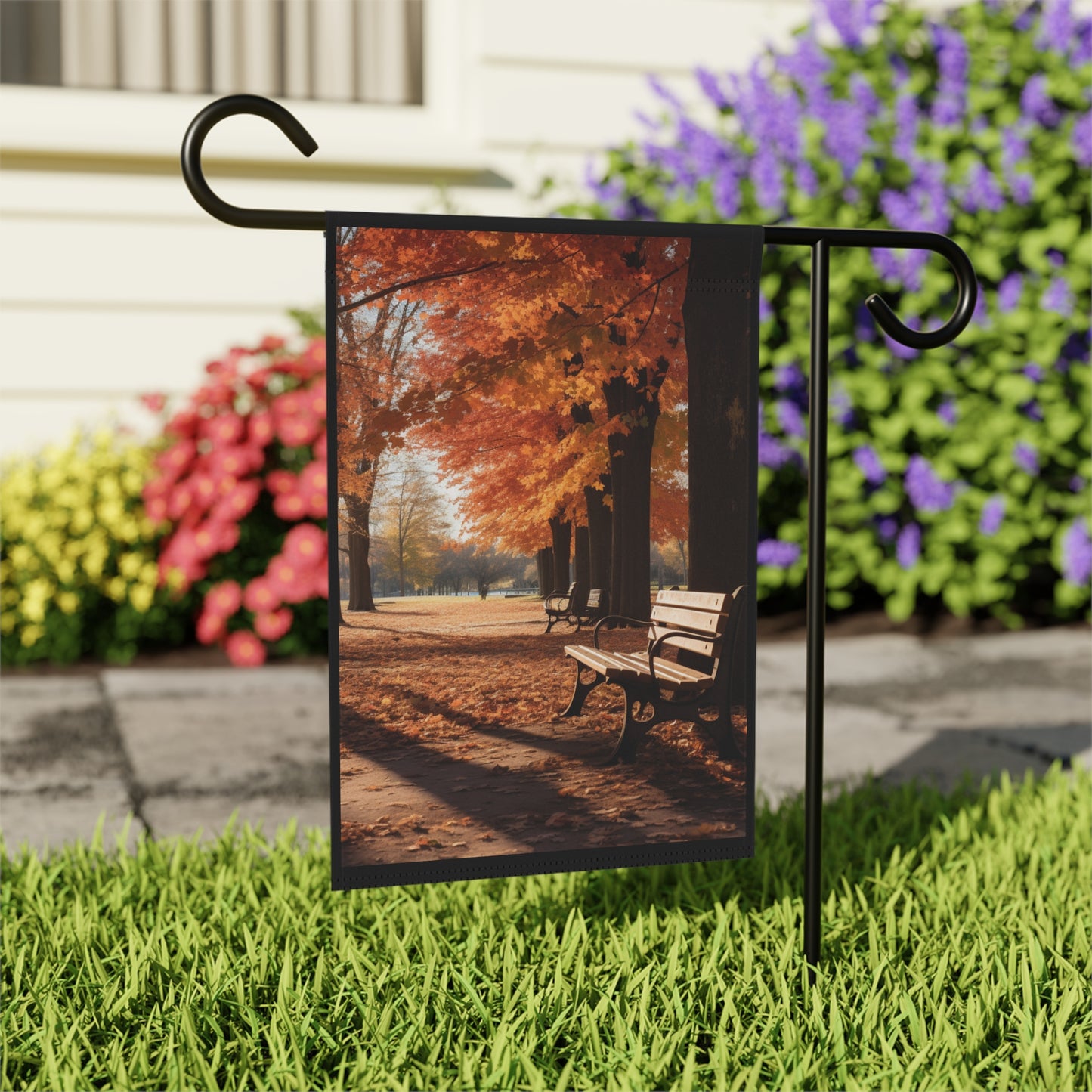 Fall/Autumn Yard, Garden, & House Banner FAB.F3C.001v1