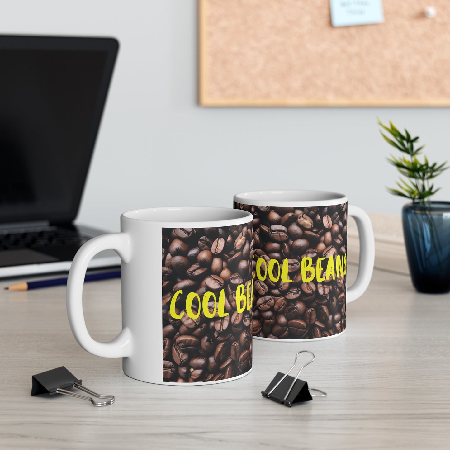 "Cool Beans" Ceramic Mug 11oz M2401c