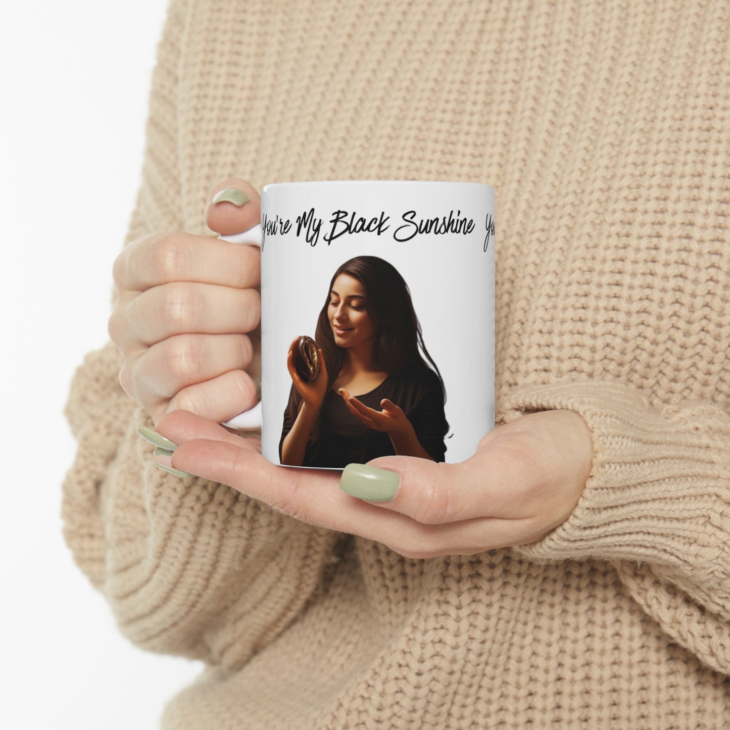 "You're My Black Sunshine" Ceramic Mug 11oz D11963
