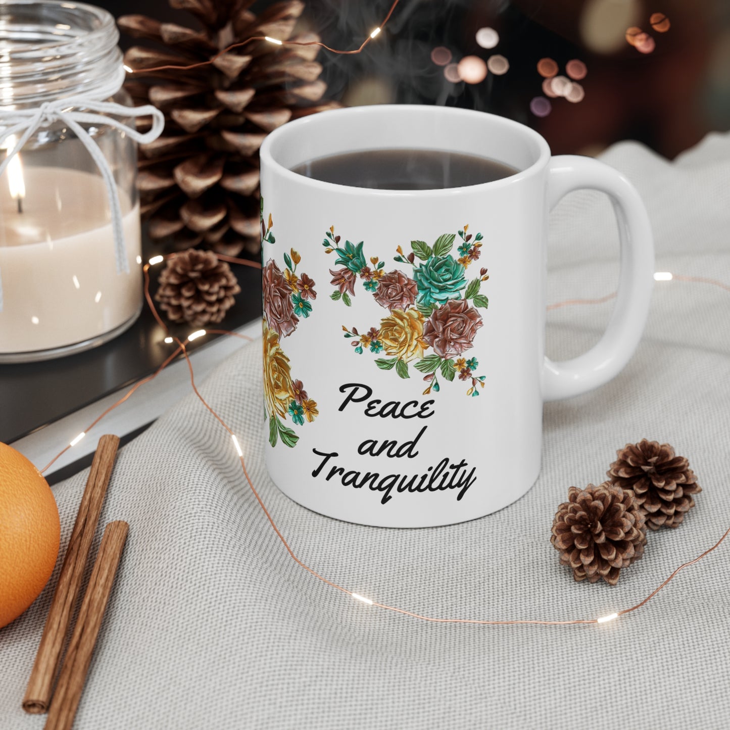 "Peace and Tranquility" Ceramic Mug 11oz P65533
