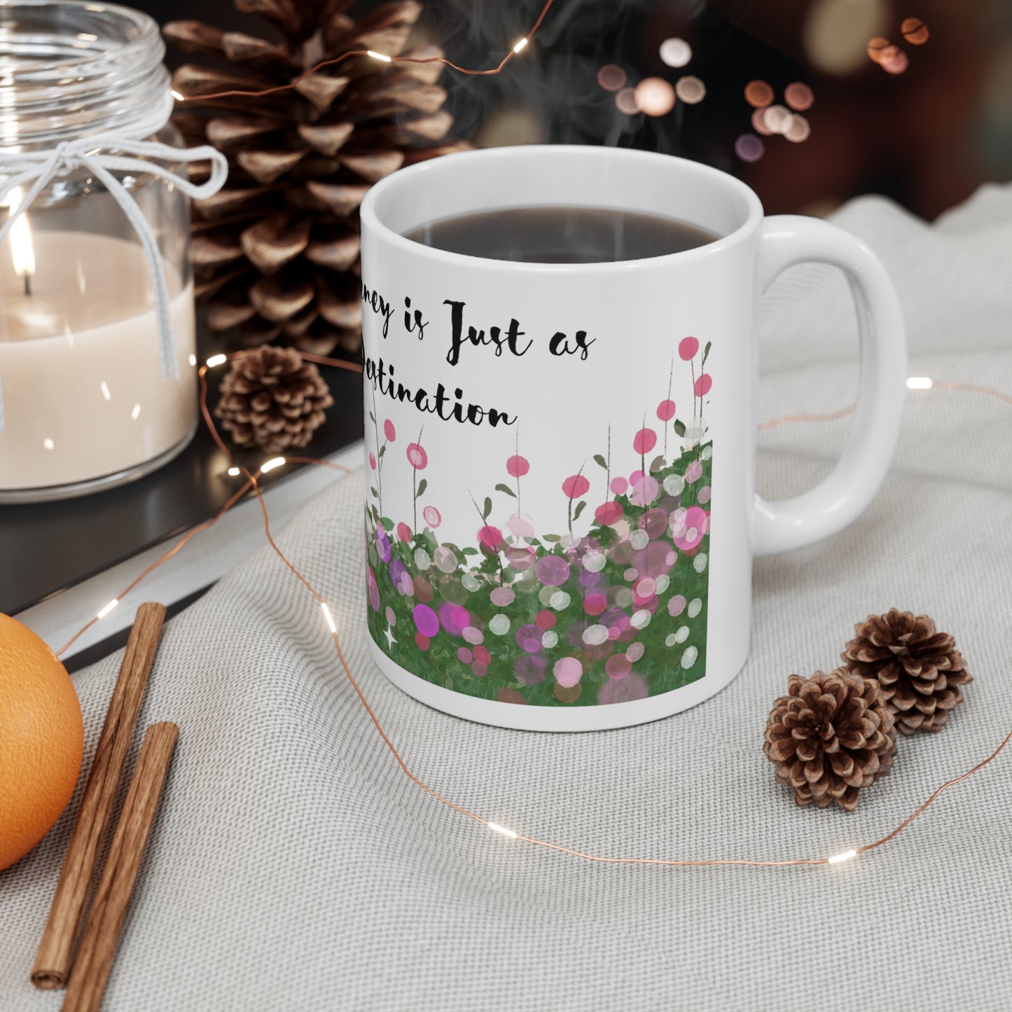"Greatness of the Journey and Destination" Ceramic Mug 11oz D22000