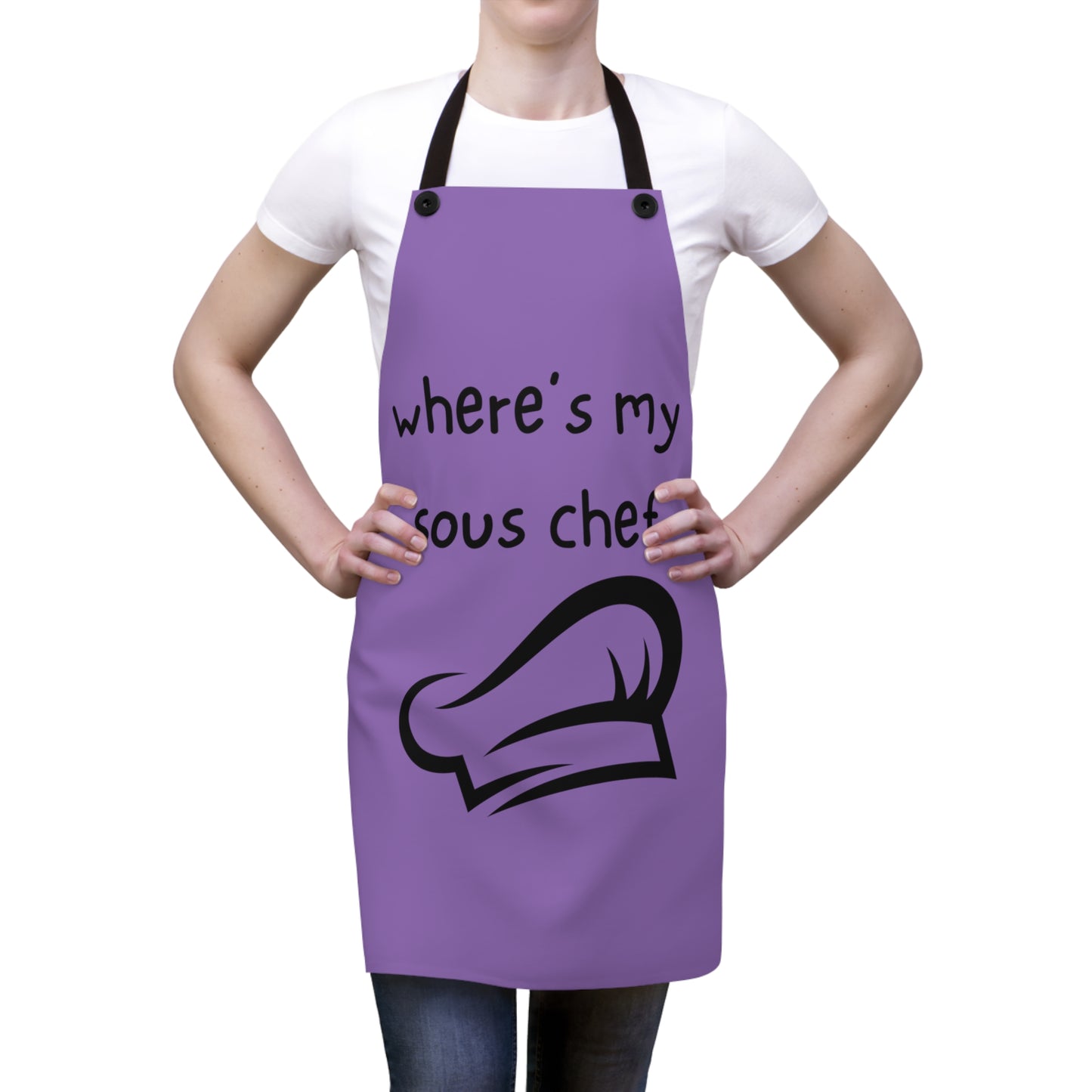 "Where's My Sous Chef" Apron SC15bp