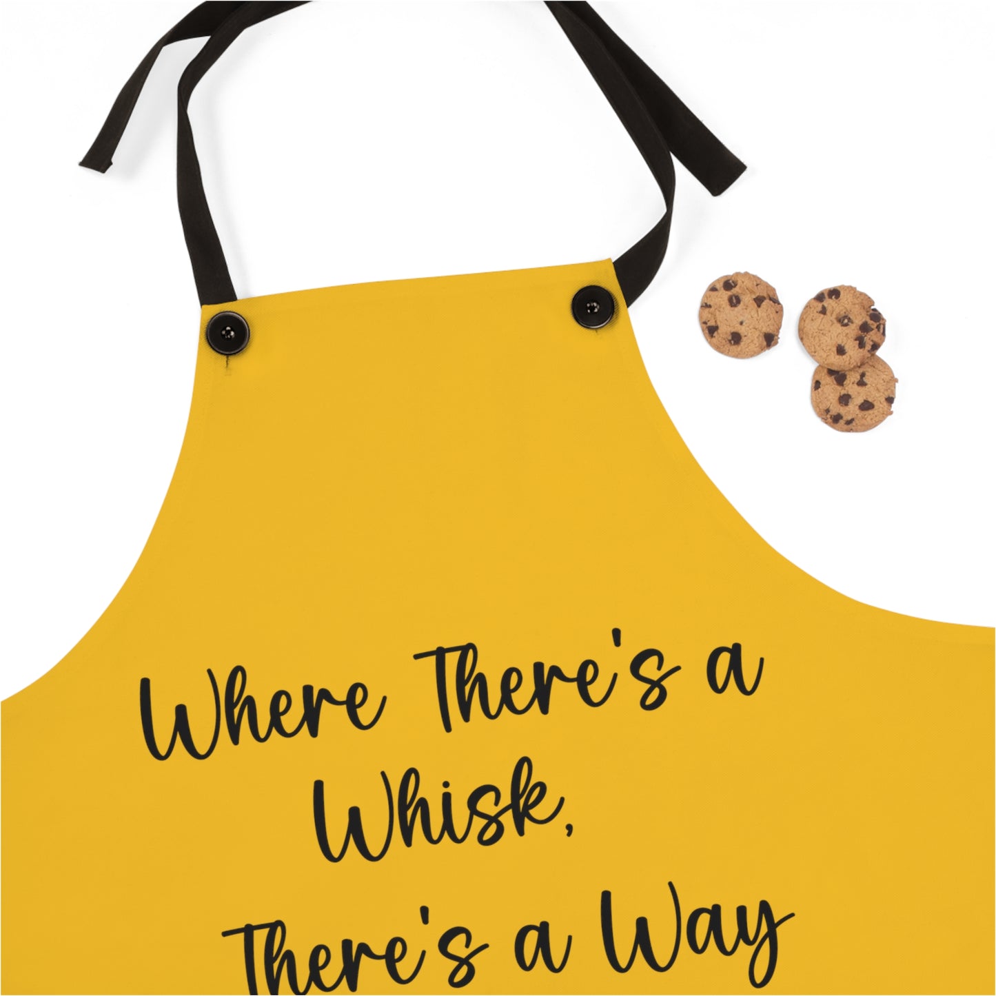"Where there's a whisk, there's a way" Apron W404by