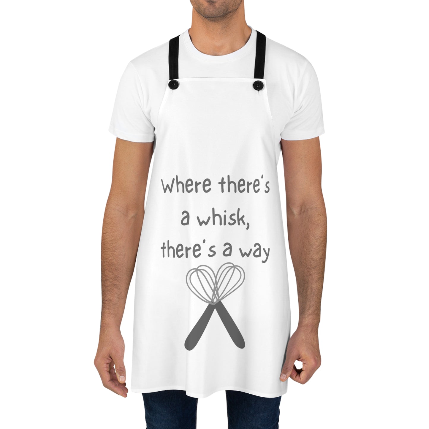 "Where there's a whisk, there's a way" Apron W1000gw