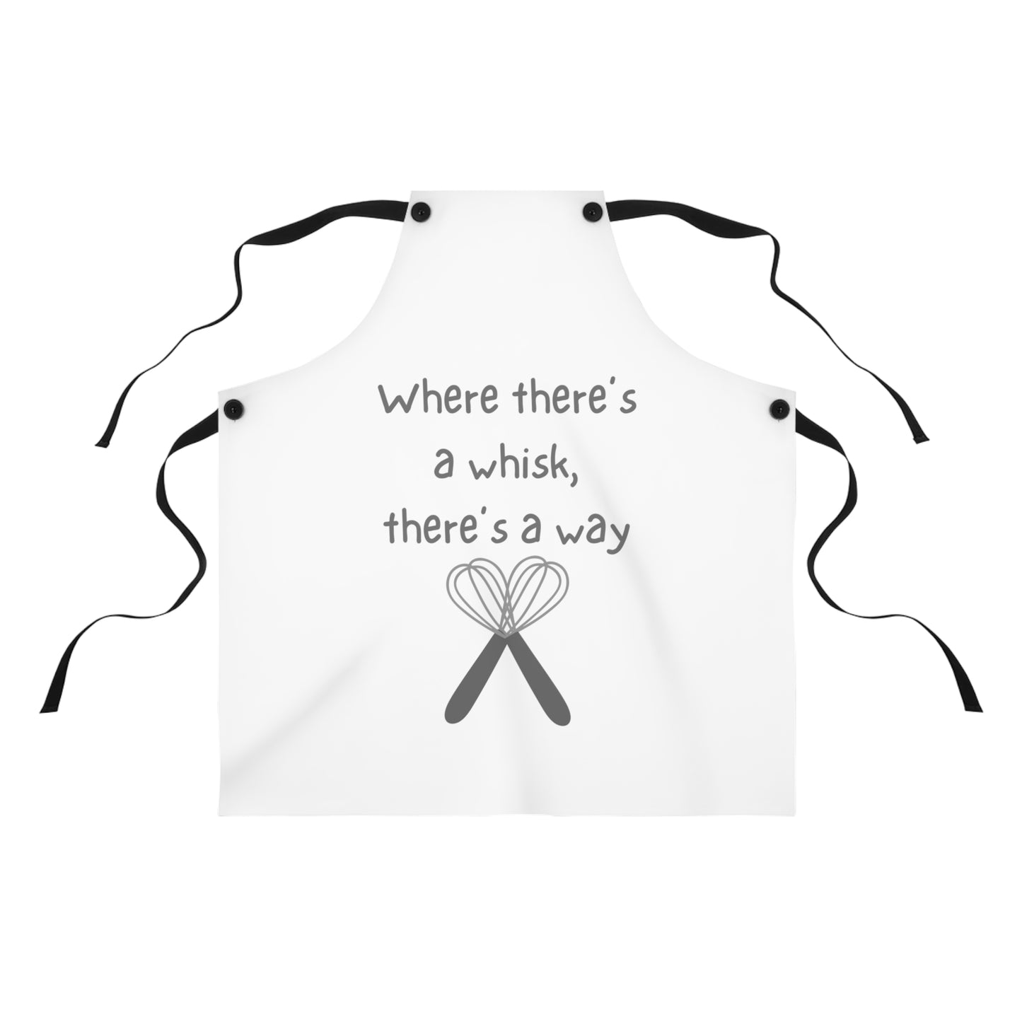 "Where there's a whisk, there's a way" Apron W1000gw