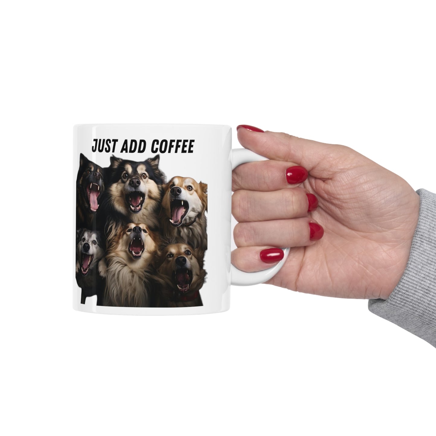 "Just Add Water" Ceramic Mug 11oz JAW.01-RT