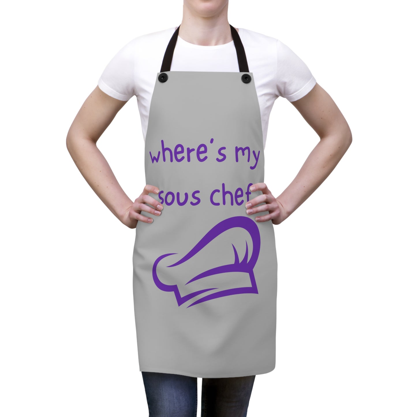 "Where's My Sous Chef" Apron SC25plg