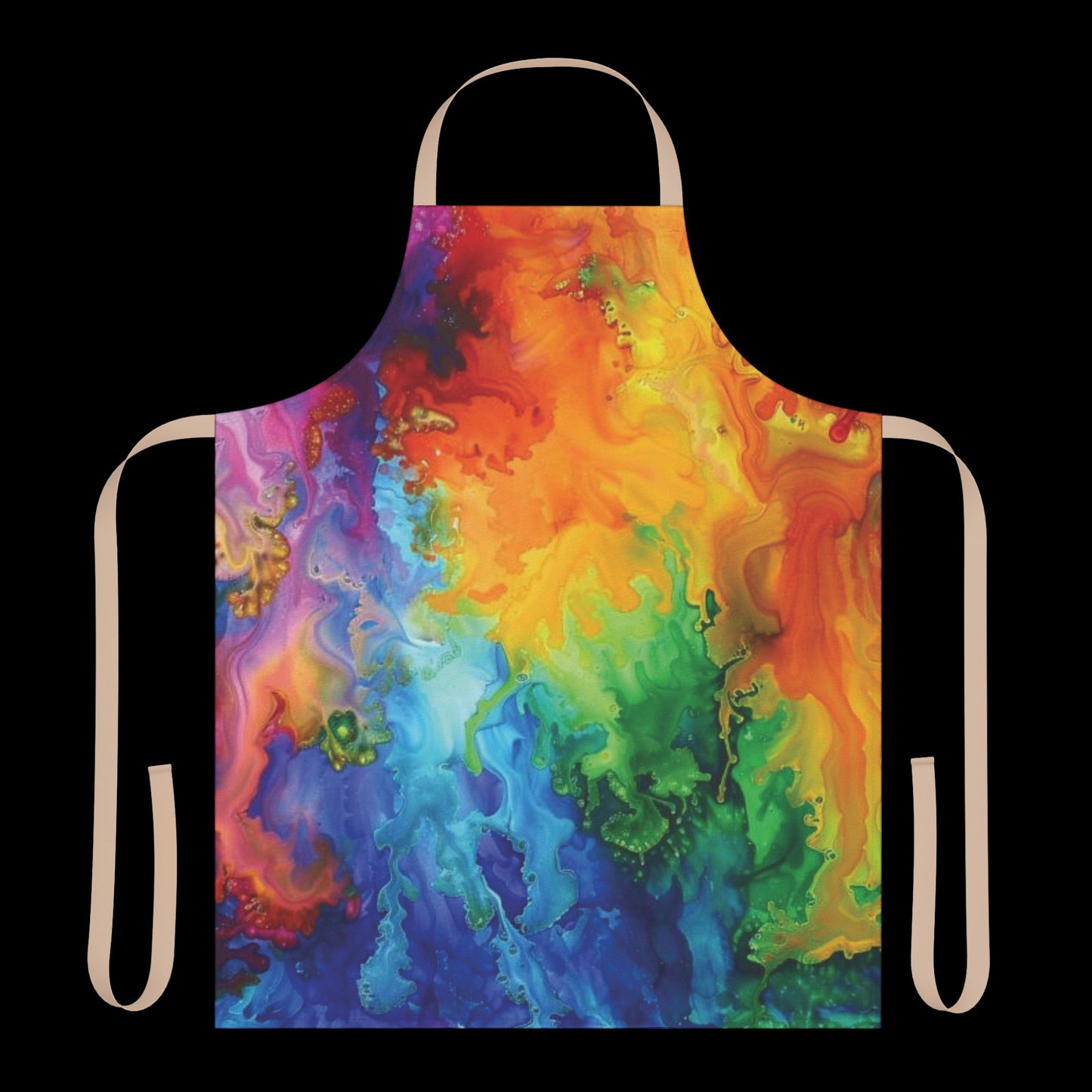 Tye Dye Kitchen Apron TD07