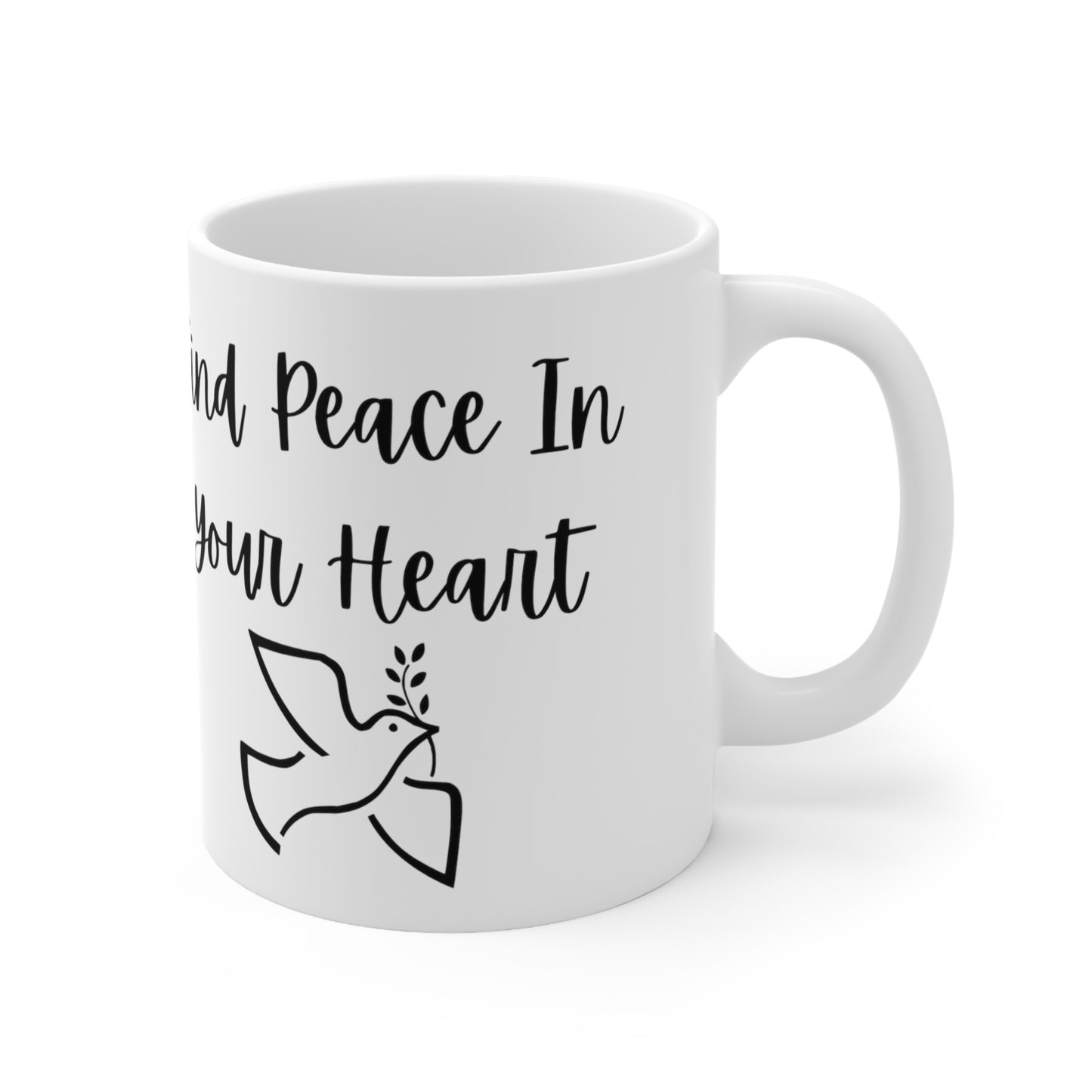 Find Peace Ceramic Mug 11oz P64646
