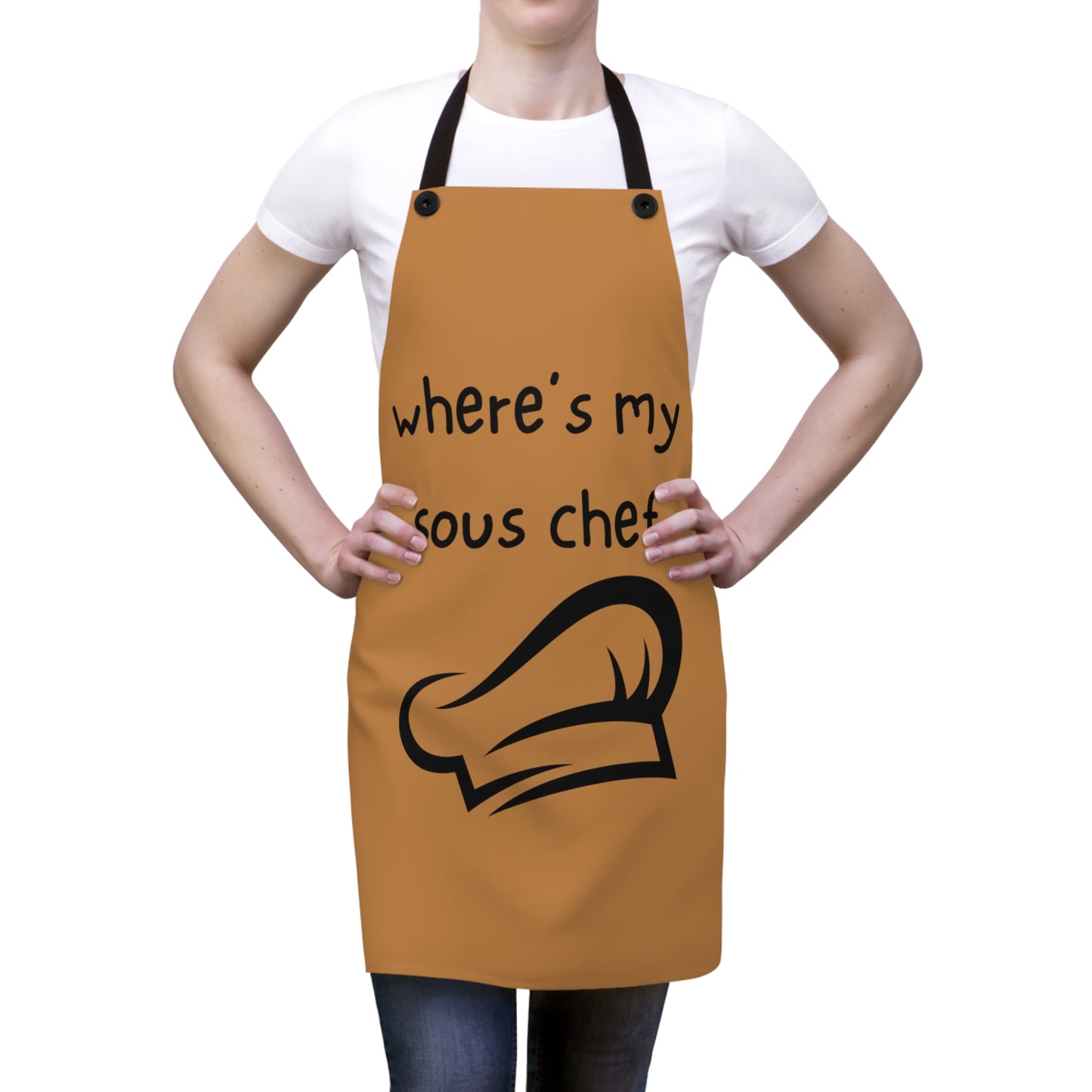 "Where's My Sous Chef" Apron SC15blb