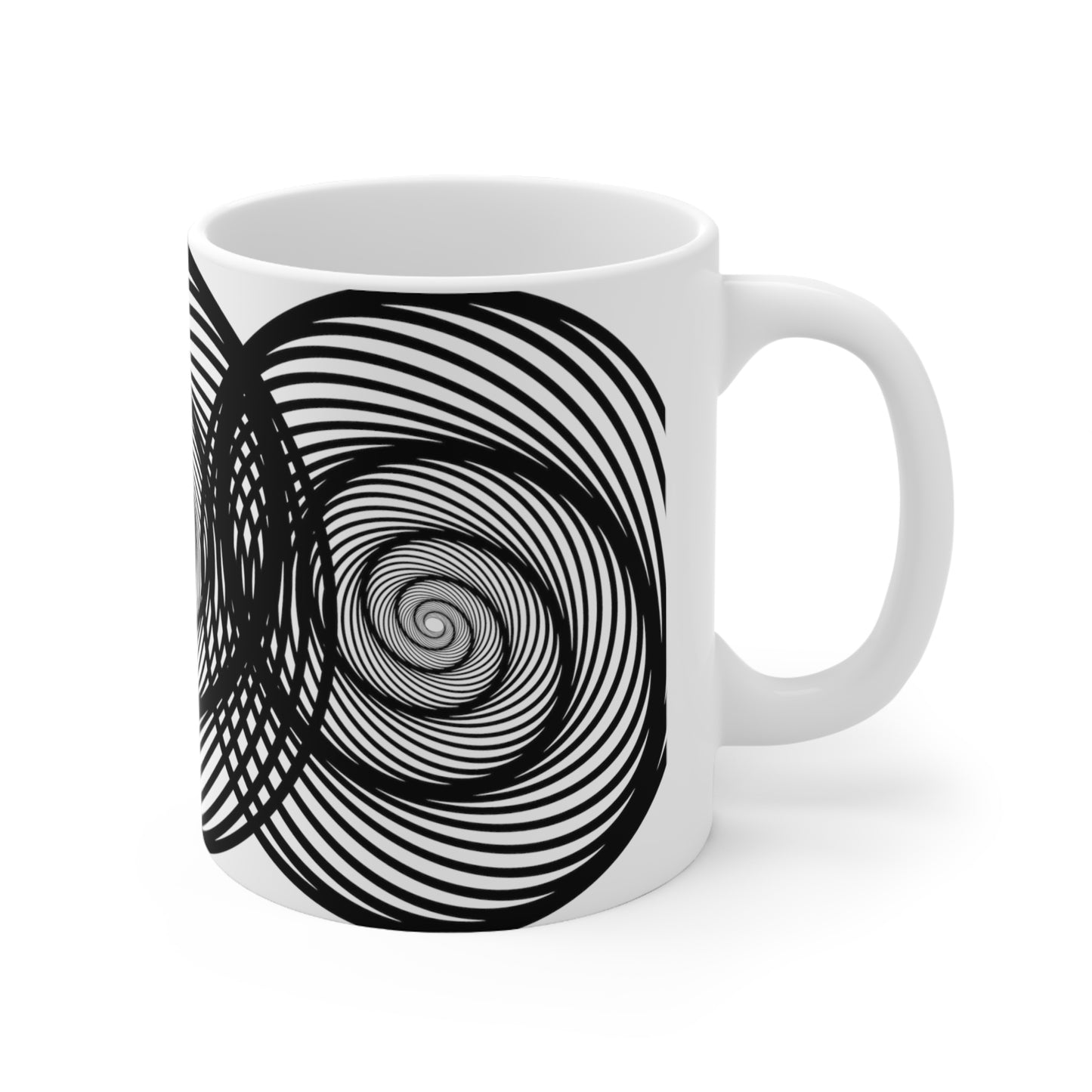 "Swirls and Things" Ceramic Mug 11oz Q10244