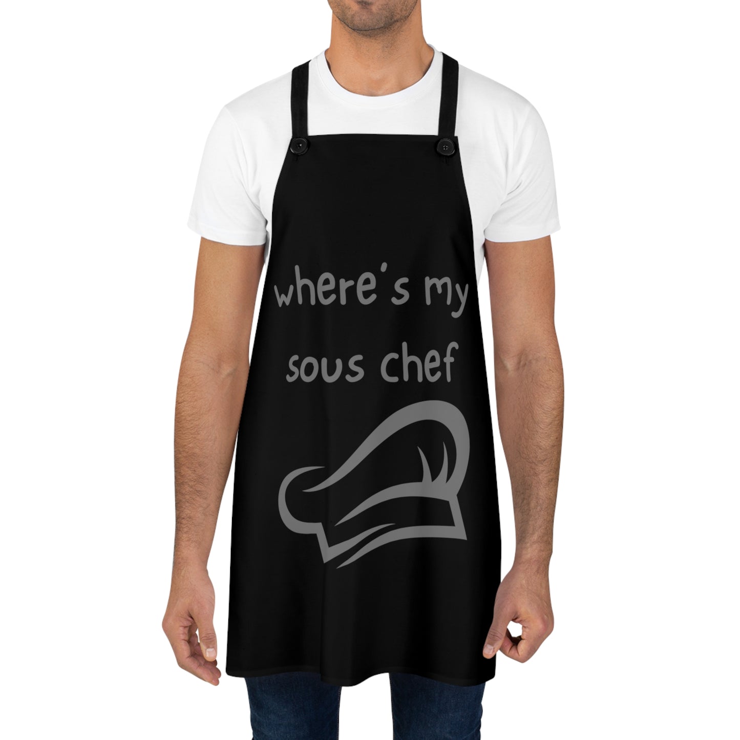 "Where's My Sous Chef" Apron SC25gb