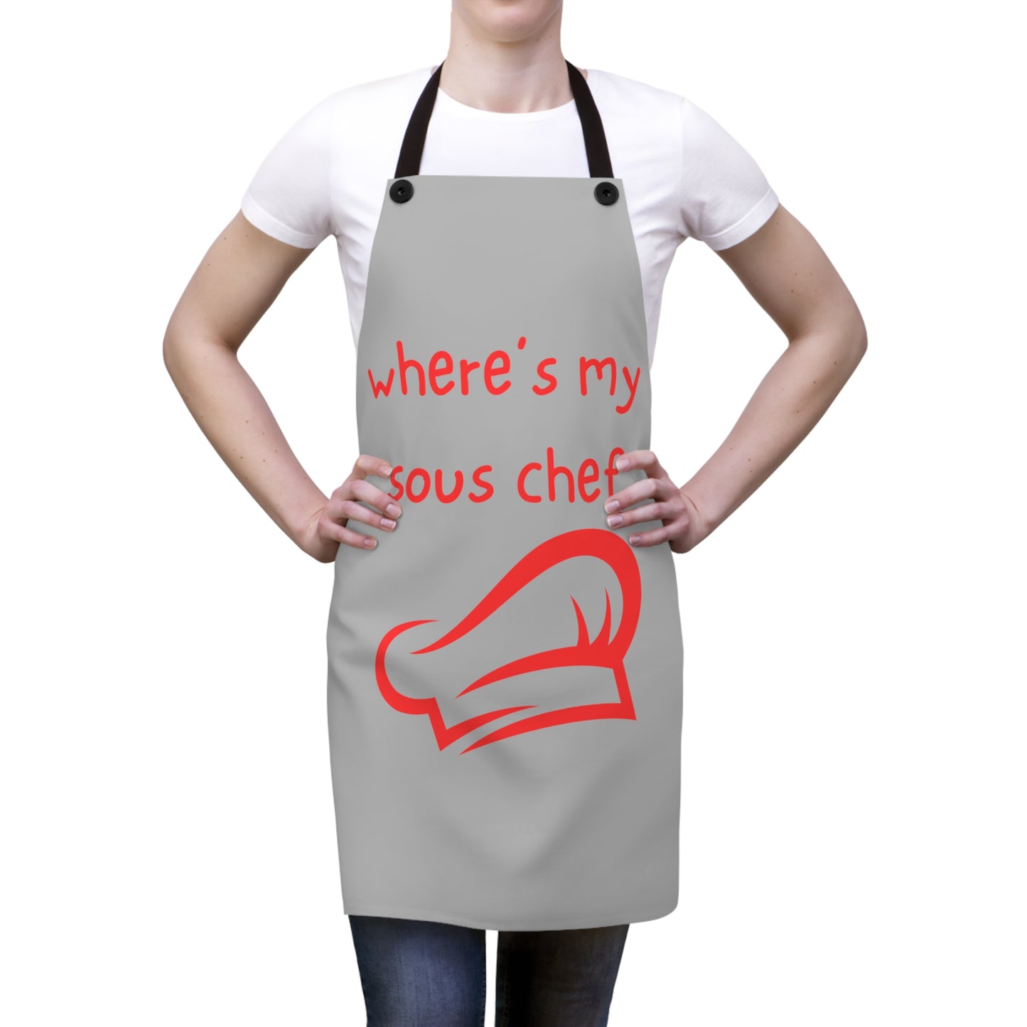 "Where's My Sous Chef" Apron SC35rlg