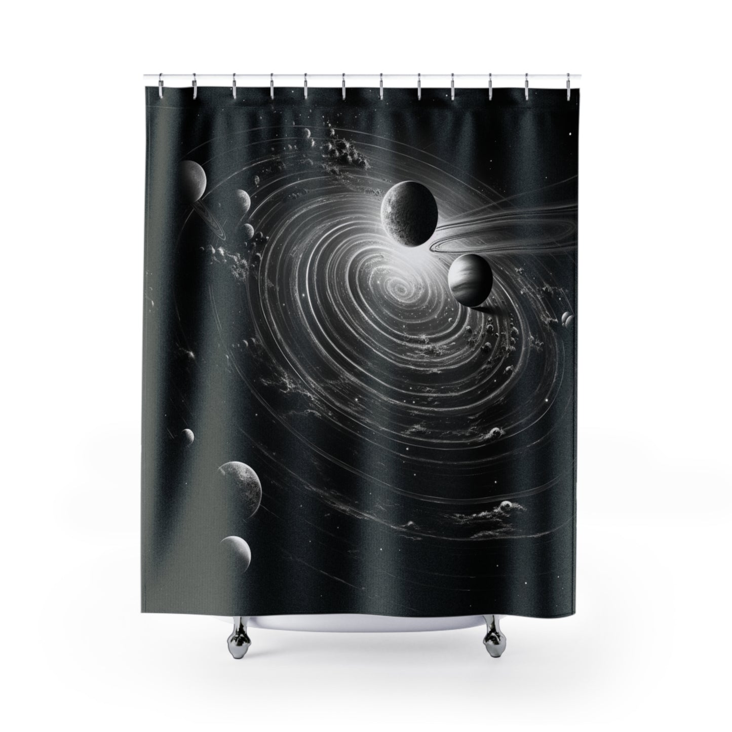 Solar System Shower Curtain SSSC.001v1