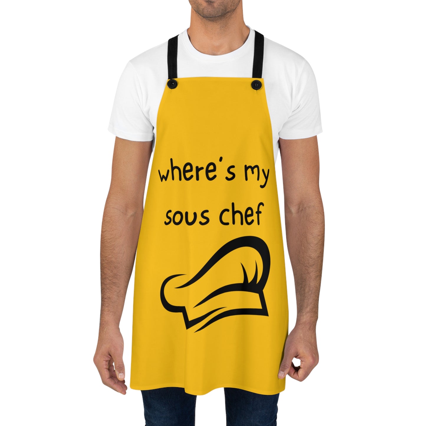 "where's my sous chef" Apron W333by