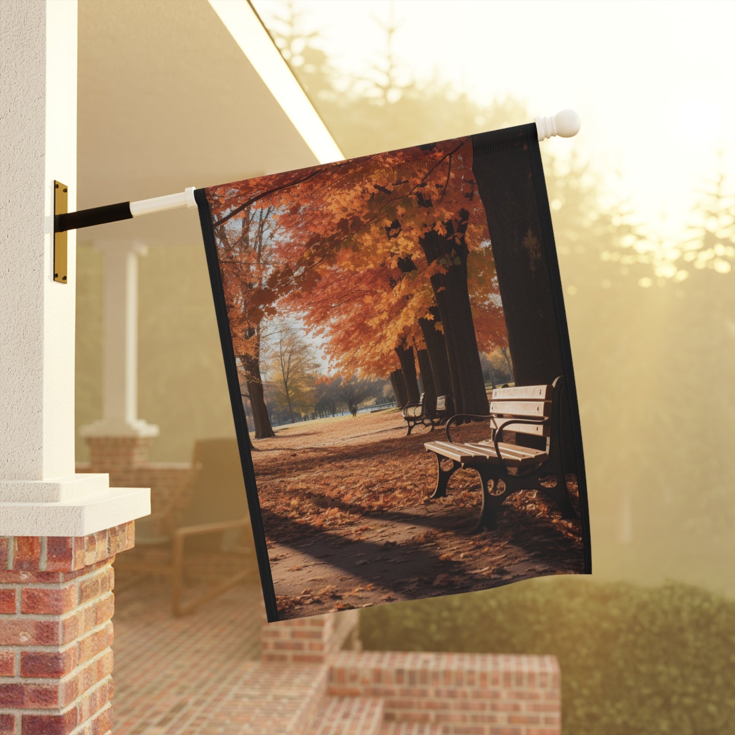Fall/Autumn Yard, Garden, & House Banner FAB.F3C.001v1