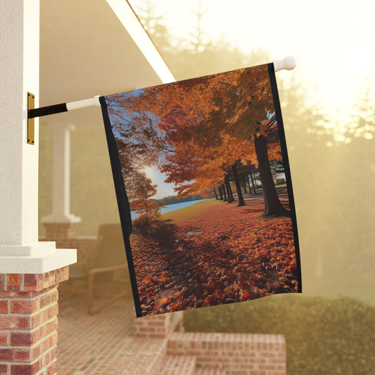 Fall/Autumn Yard, Garden, & House Banner FAB.F5C.001v1