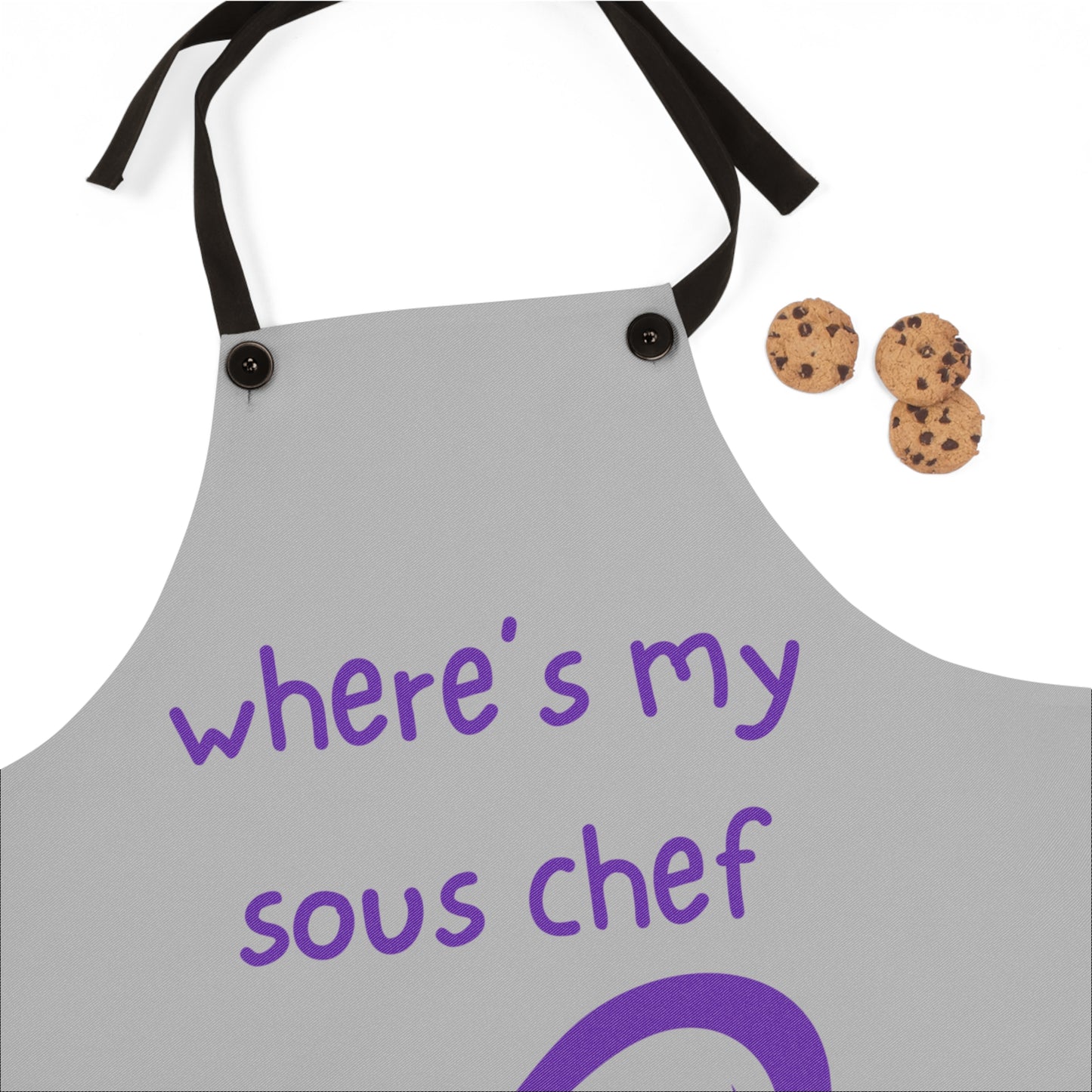 Copy of "Where's My Sous Chef" Apron SC25plg