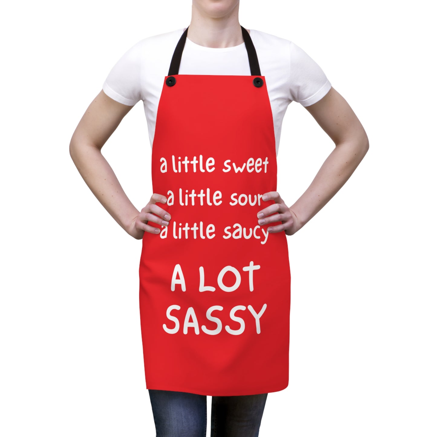 "A Lot Sassy" Apron 4S104wr