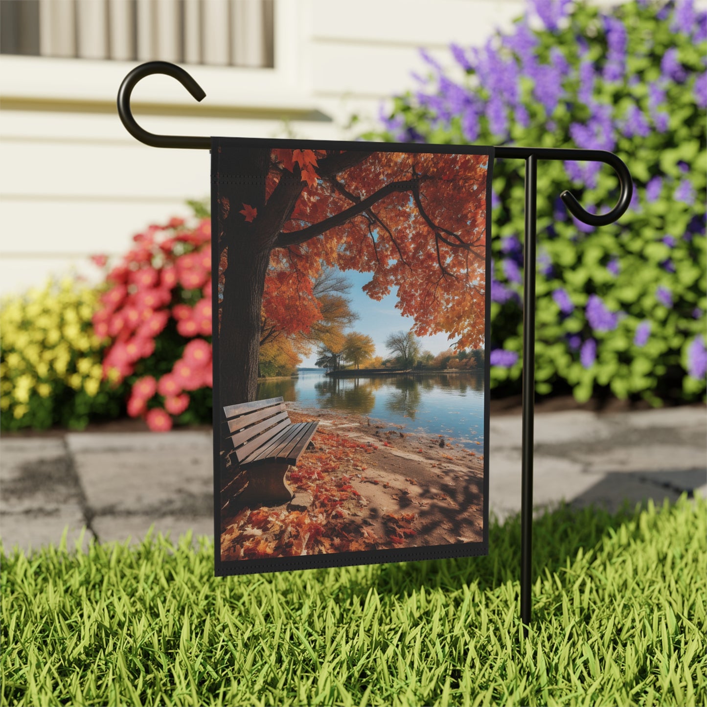 Fall/Autumn Yard, Garden, & House Banner FAB.F1C.001v