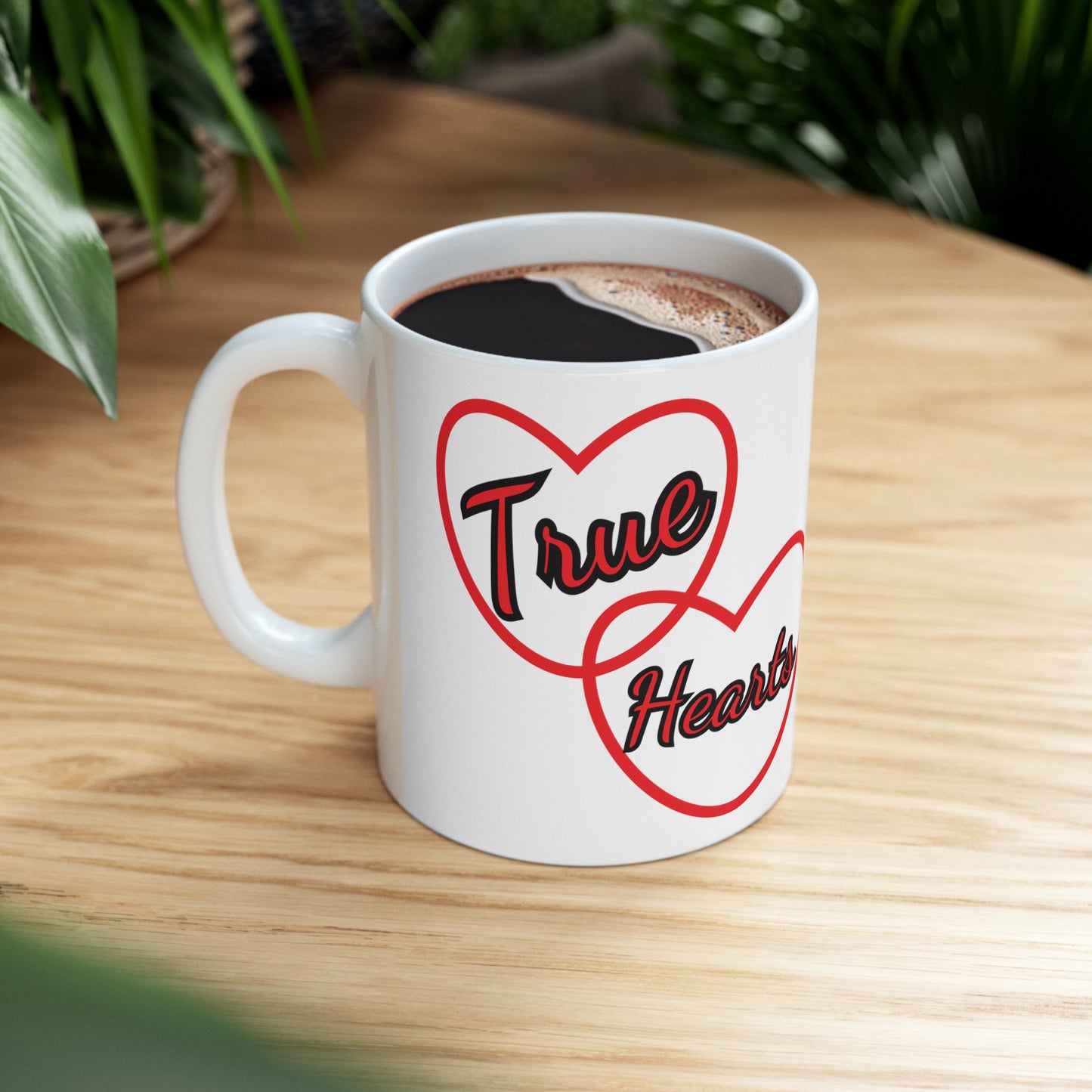 "True Hearts" Ceramic Mug 11oz VAL753