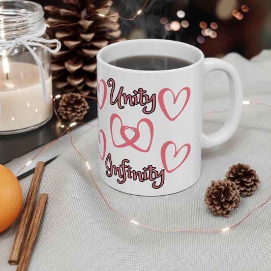 "Unity & Infinity" Ceramic Mug 11oz D54225