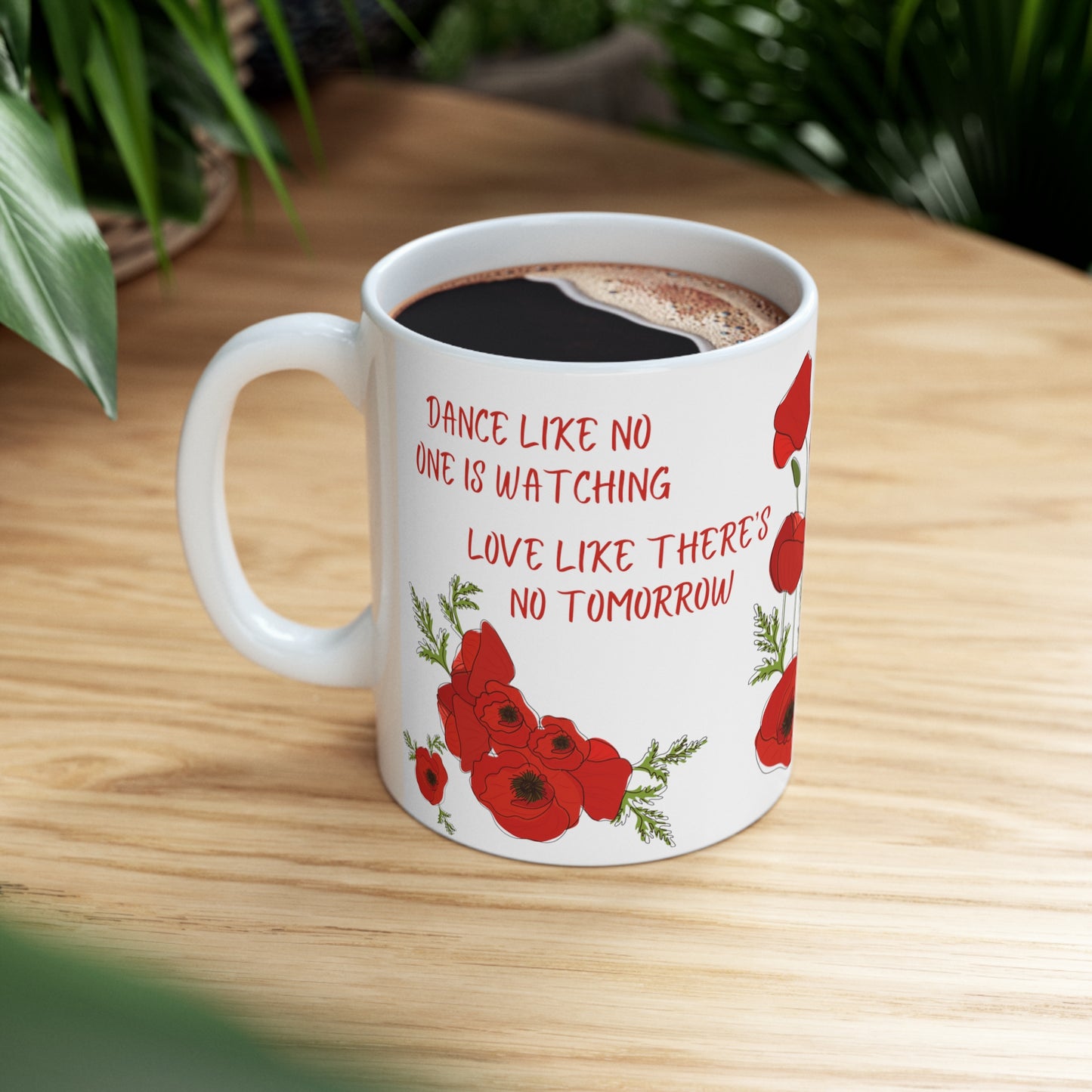 "Dance and Love" Ceramic Mug 11oz D11011