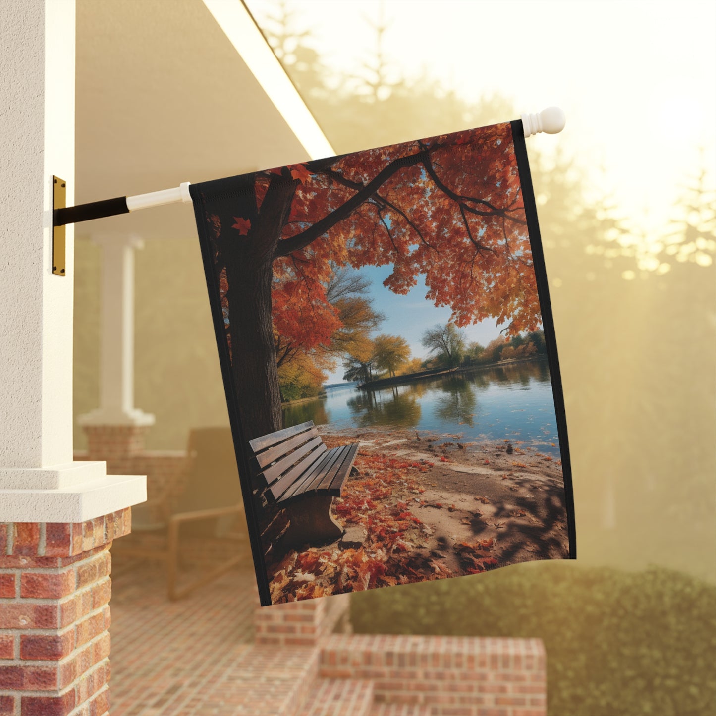 Fall/Autumn Yard, Garden, & House Banner FAB.F1C.001v