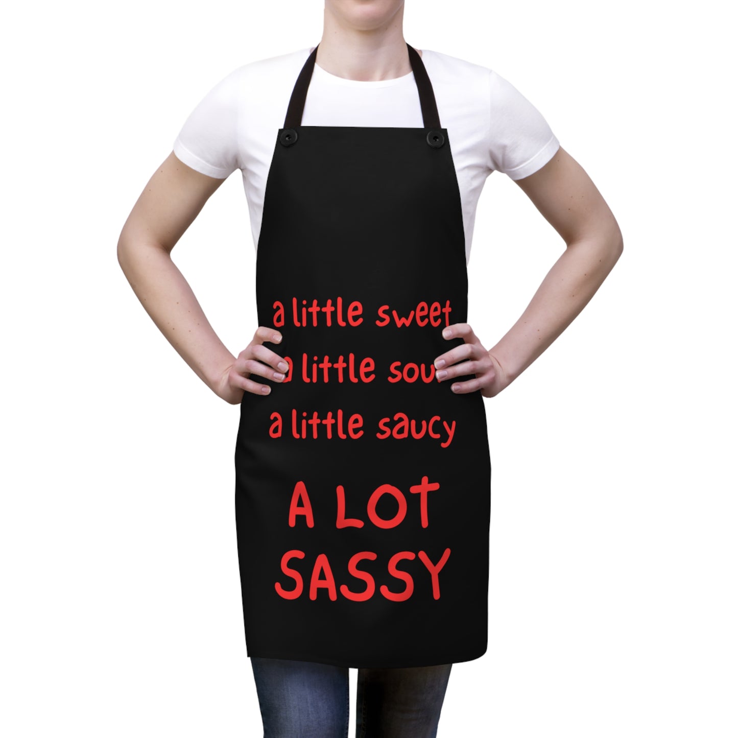 "A Lot Sassy" Apron 4S655rb
