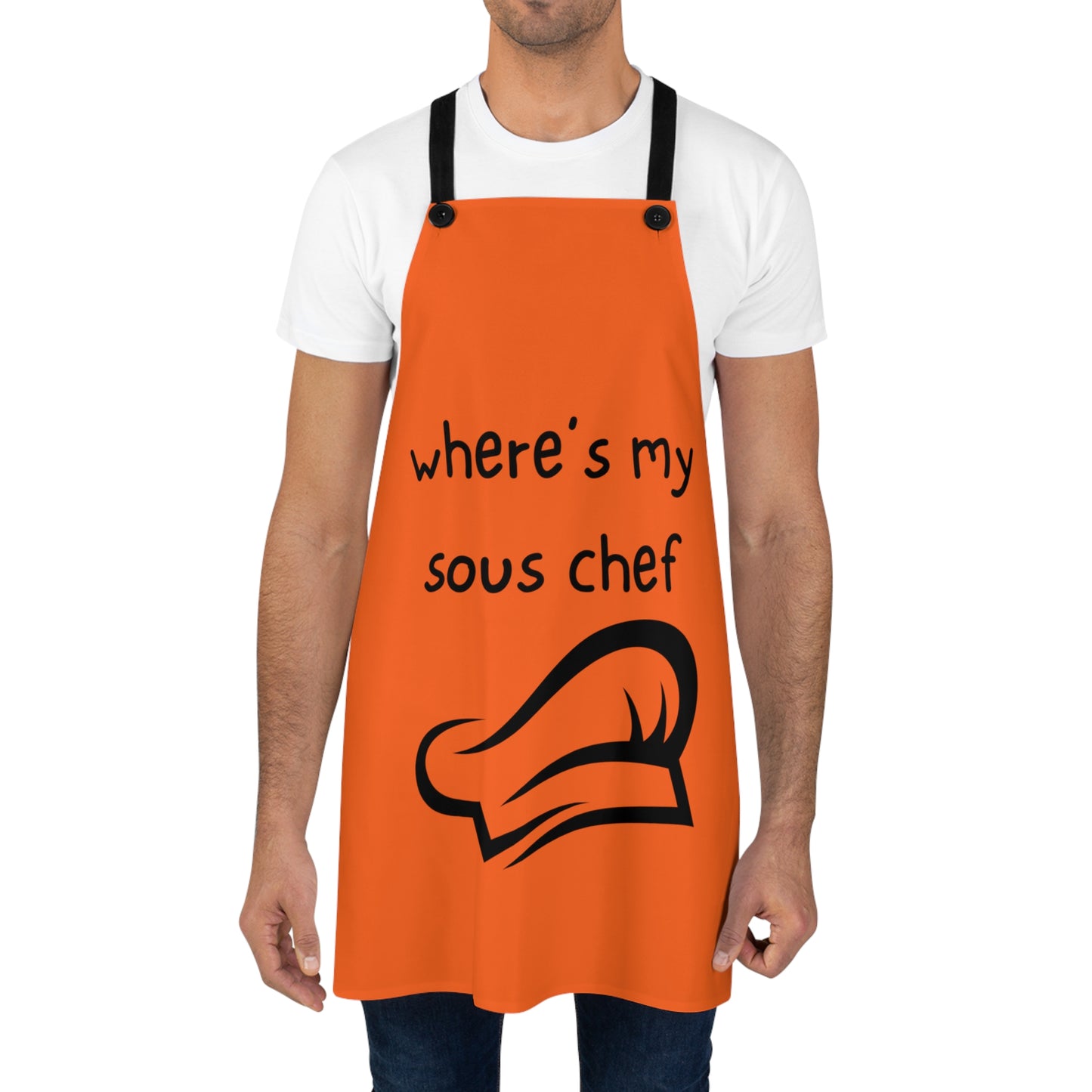 "where's my sous chef" Apron W177bo