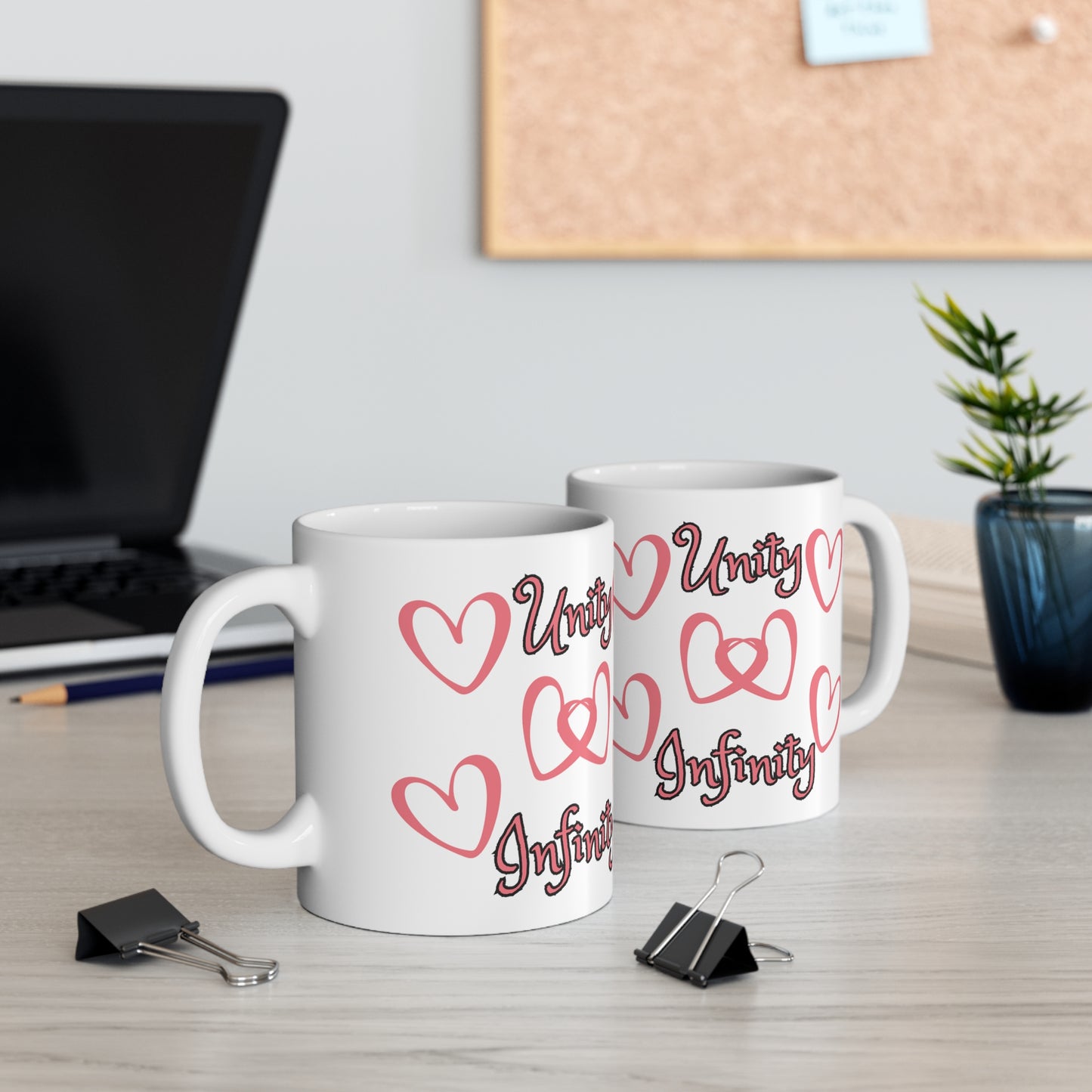 "Unity & Infinity" Ceramic Mug 11oz D54225