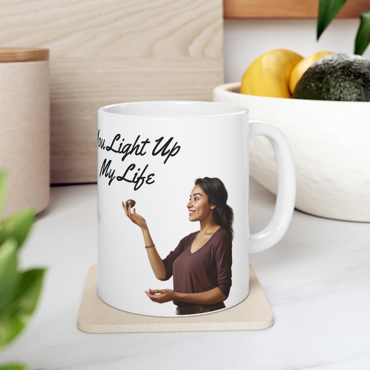 "You Light Up My Life" Ceramic Mug 11oz V20008