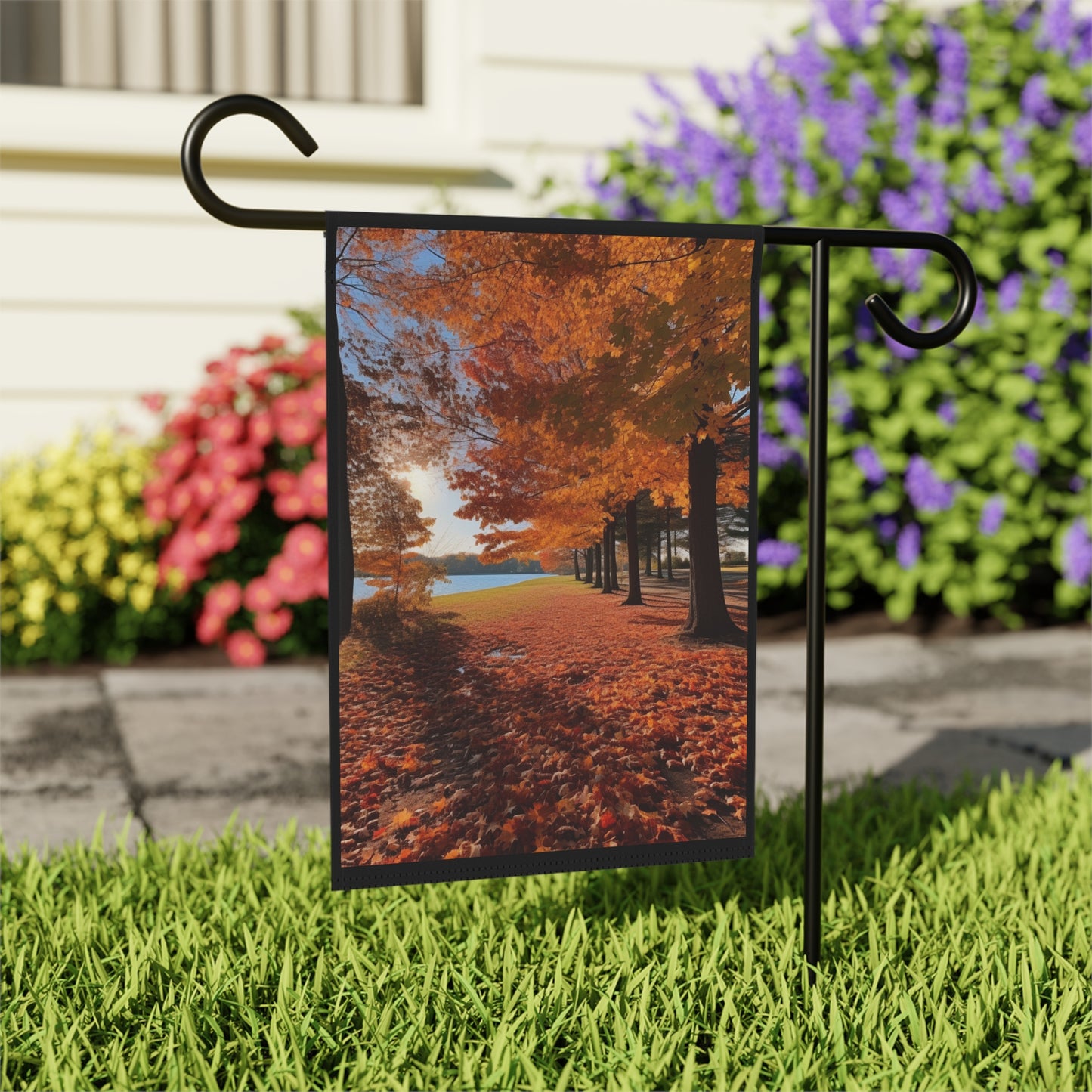 Fall/Autumn Yard, Garden, & House Banner FAB.F5C.001v1