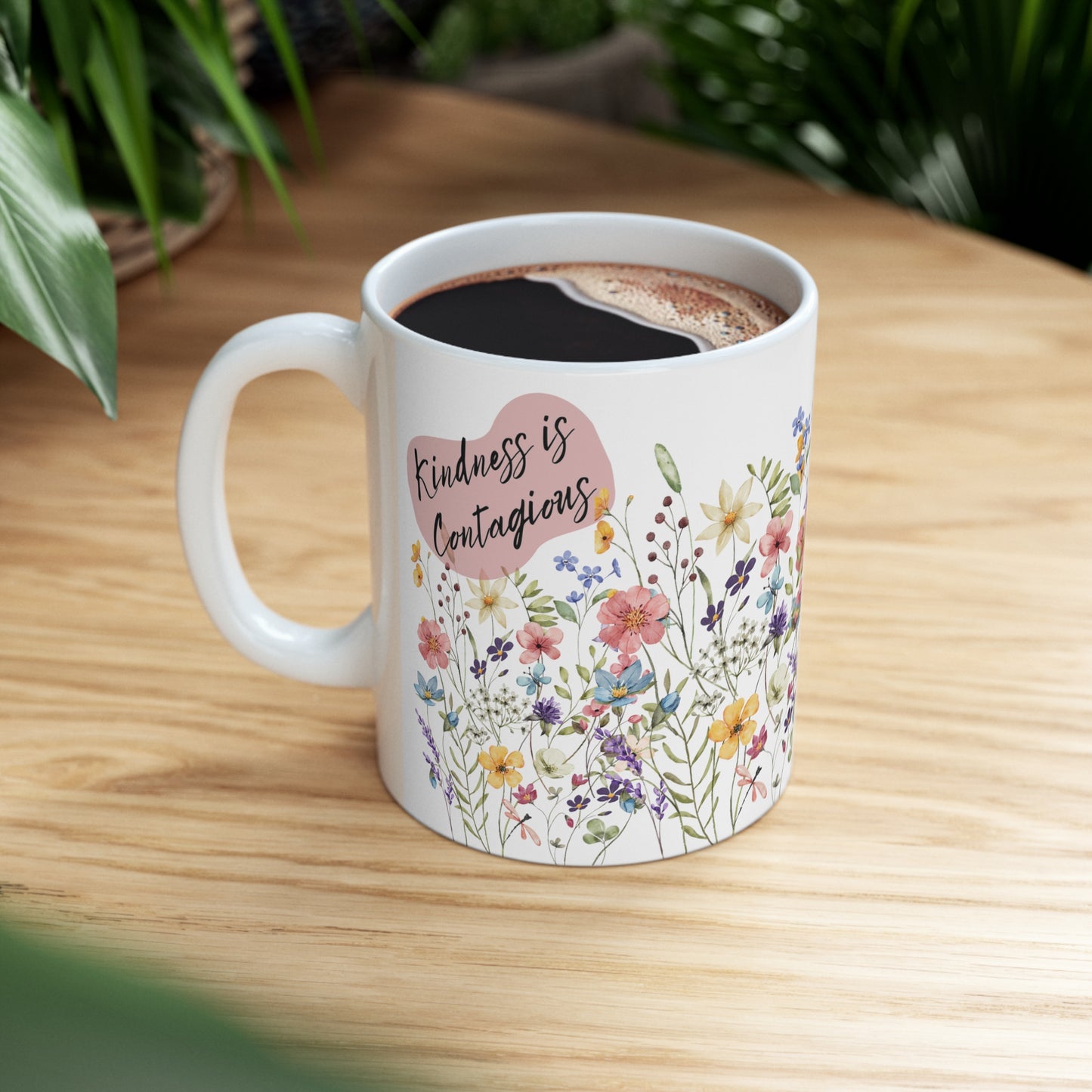 "Kindness is Contagious" Ceramic Mug 11oz L61050