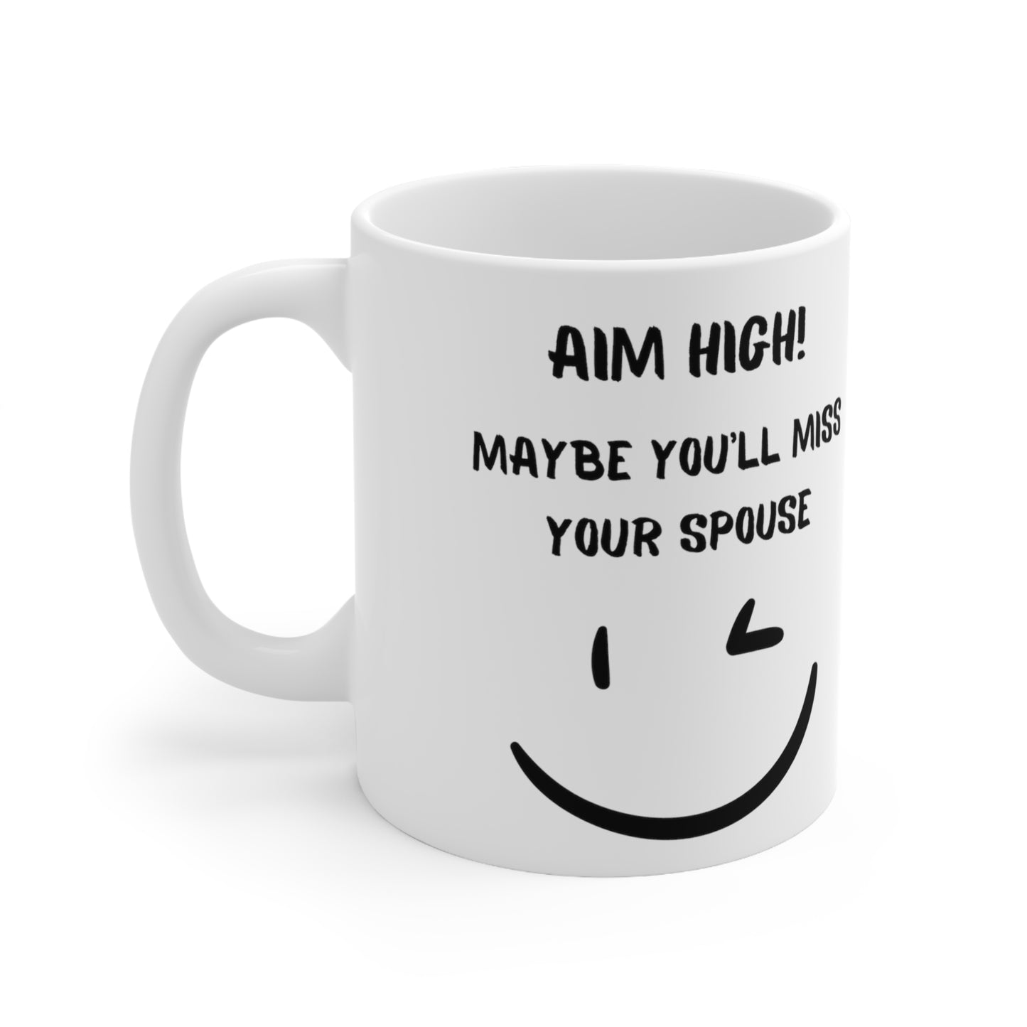 Aim High Ceramic Mug 11oz AH5806