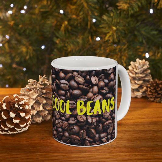 "Cool Beans" Ceramic Mug 11oz M2401c
