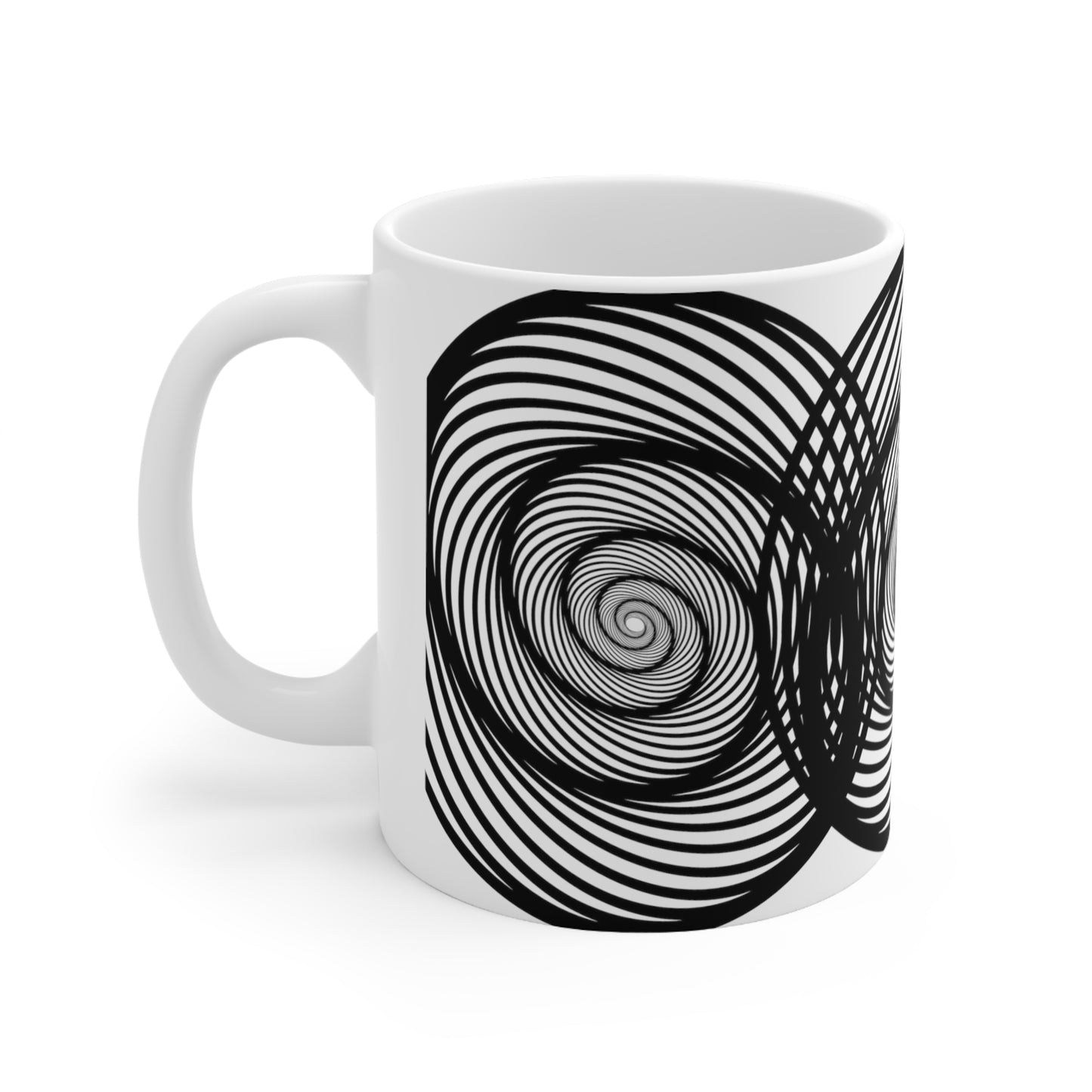 "Swirls and Things" Ceramic Mug 11oz Q10244
