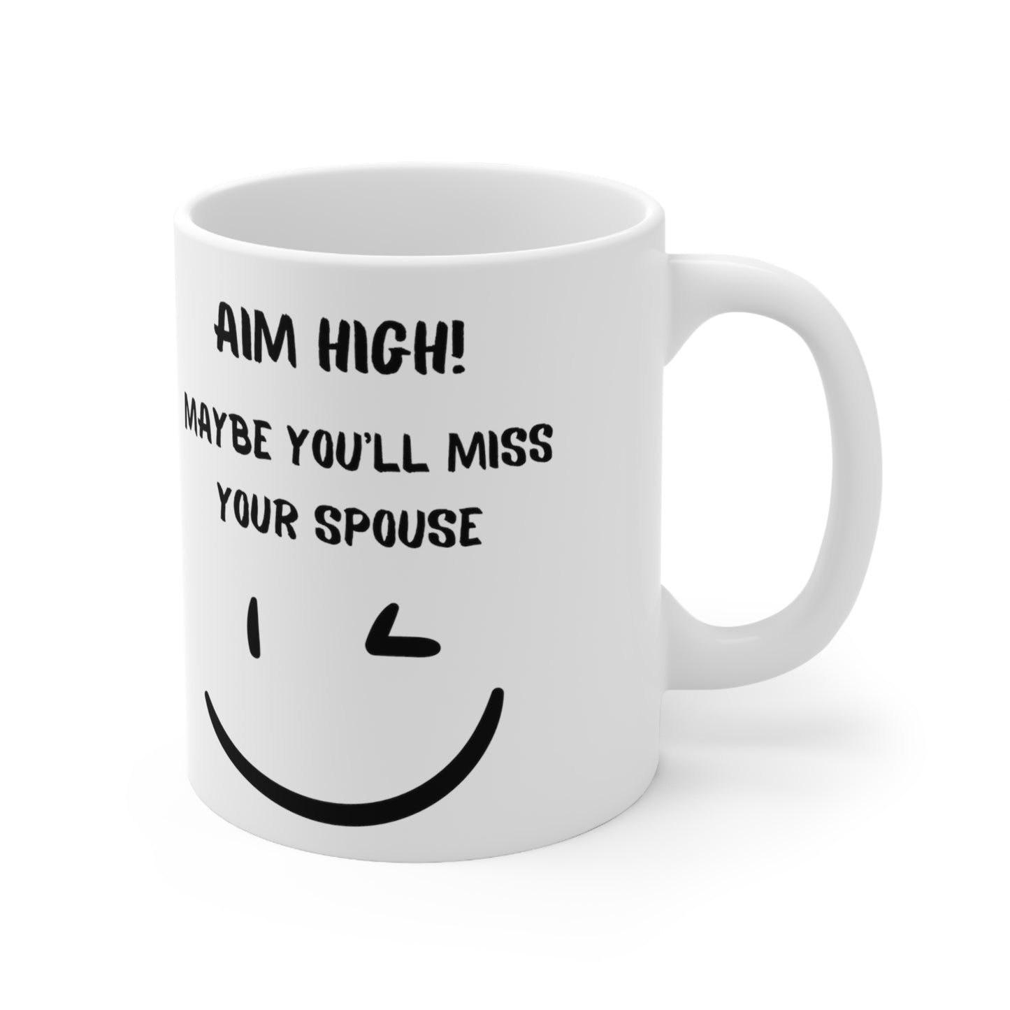 Aim High Ceramic Mug 11oz AH5806