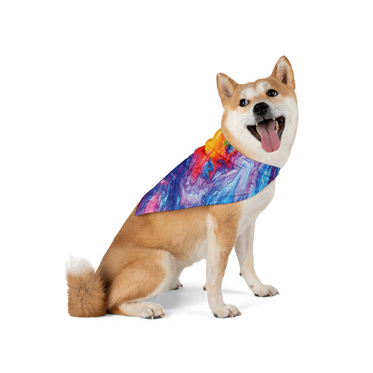 Pet Bandana - Tye Dye Pet Bandana PB004