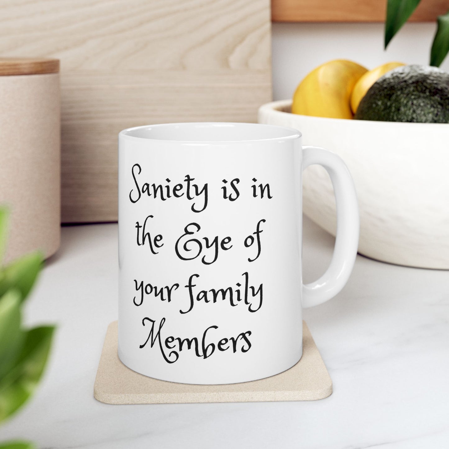 Sanity Ceramic Mug 11oz S22247