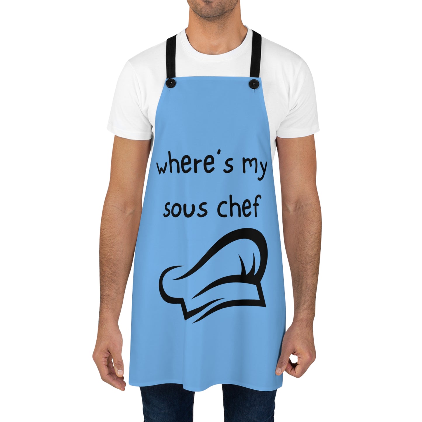 "Where's My Sous Chef" Apron SC15blb