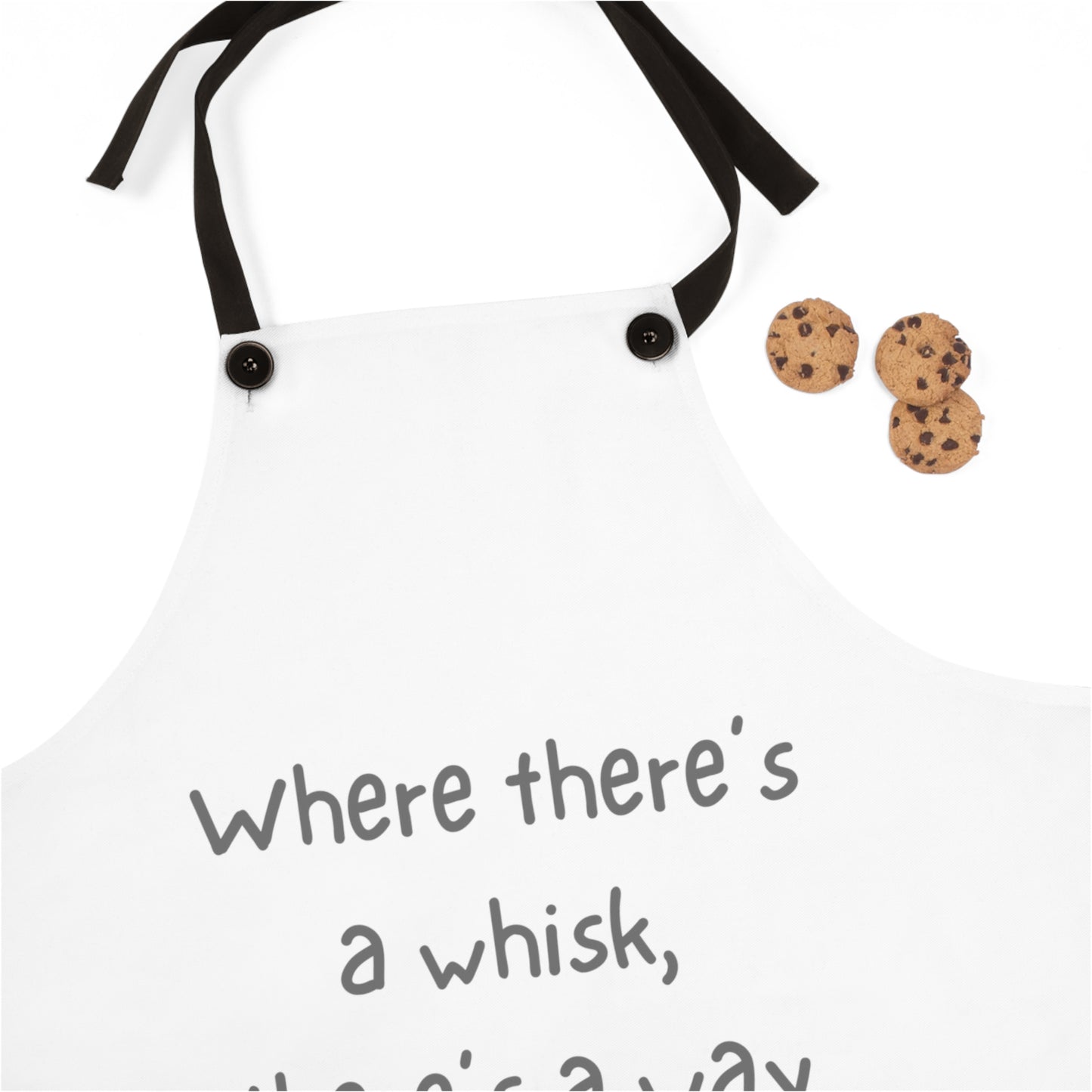"Where there's a whisk, there's a way" Apron W1000gw