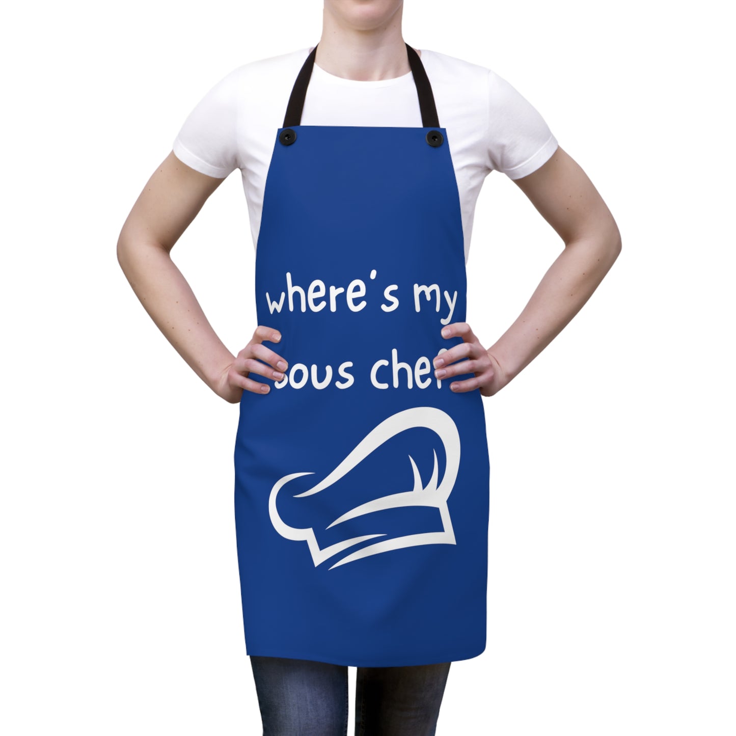 "where's my sous chef" Apron W555wbl
