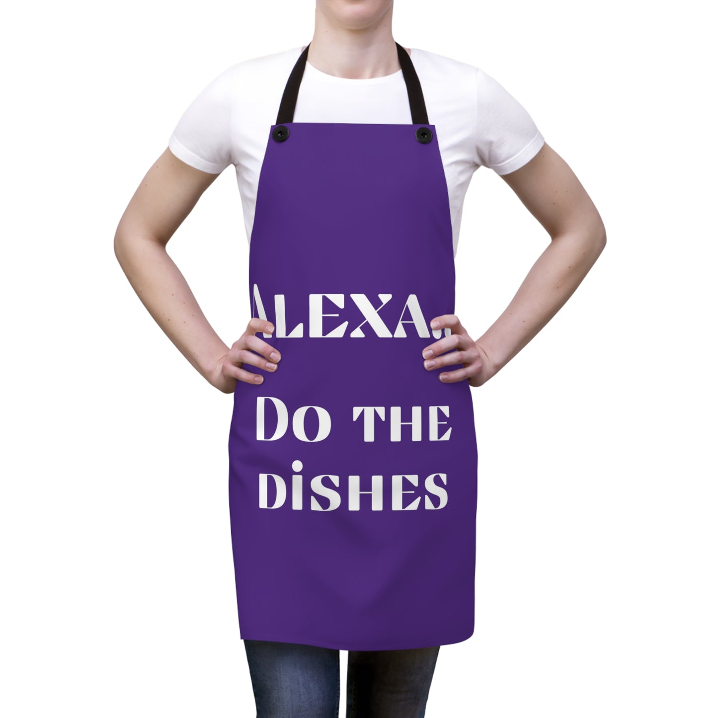 "Alexa... Do the dishes" Apron A421wdp
