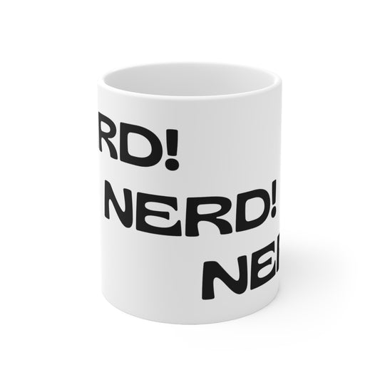 NERD Ceramic Mug 11oz N69742