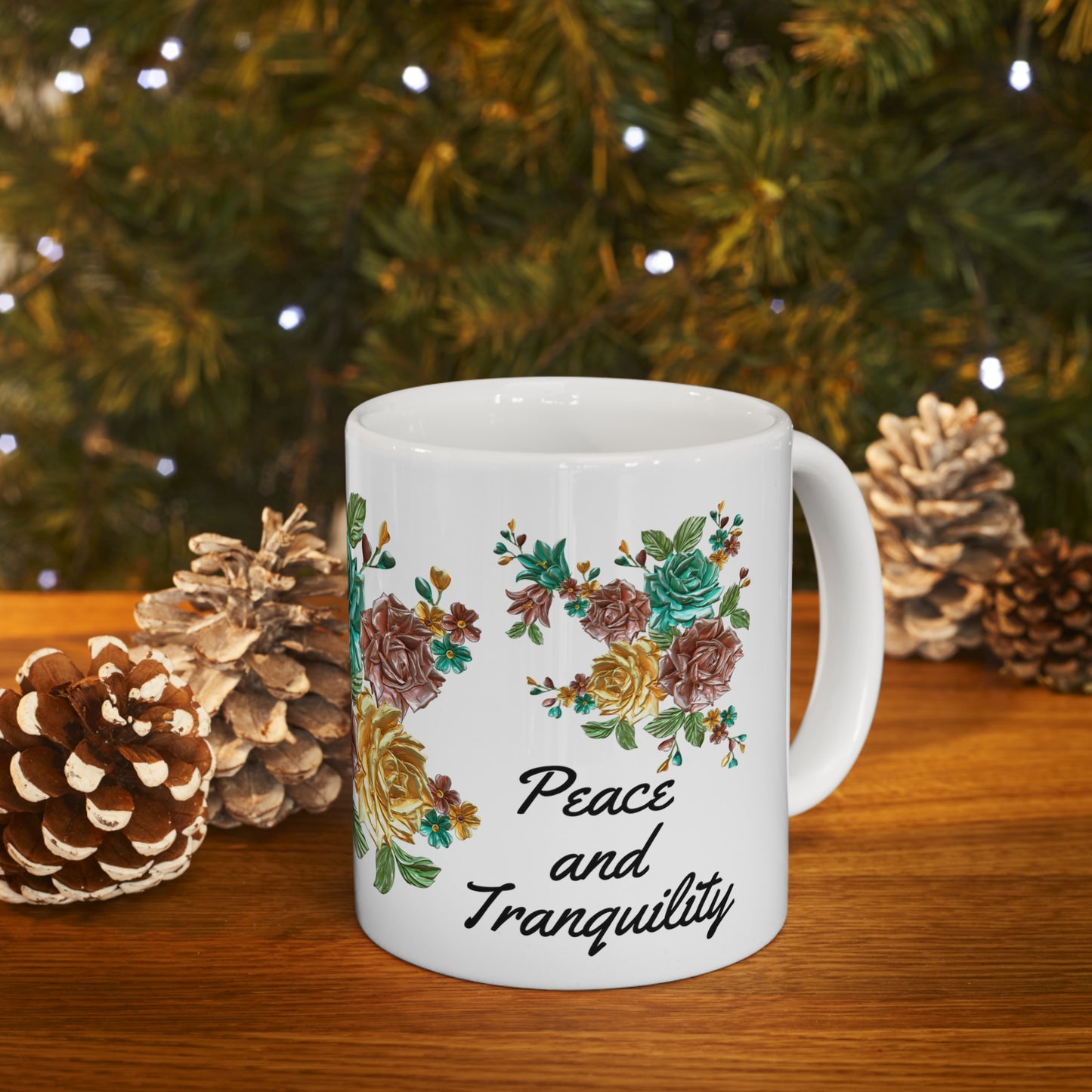 "Peace and Tranquility" Ceramic Mug 11oz P65533