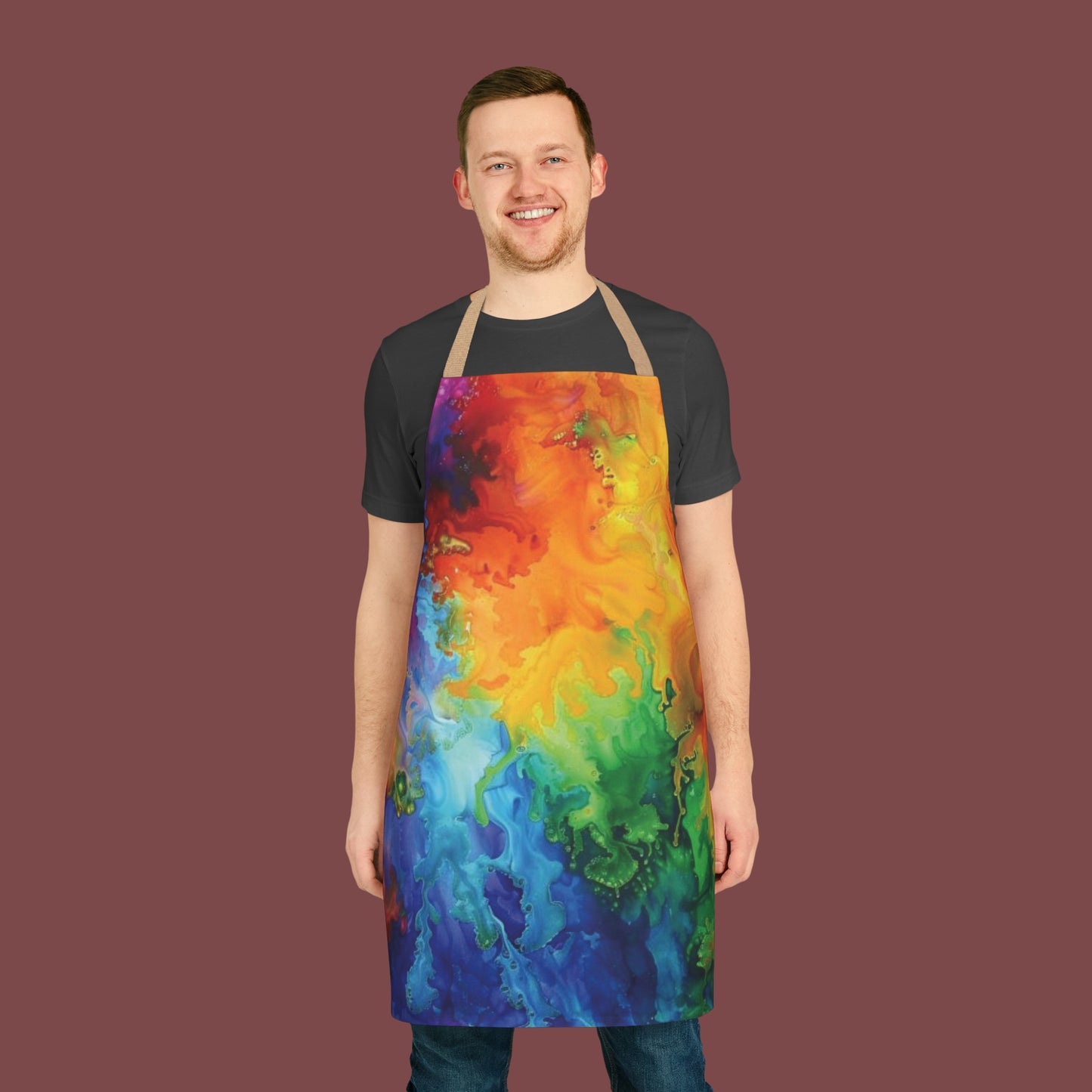 Tye Dye Kitchen Apron TD07